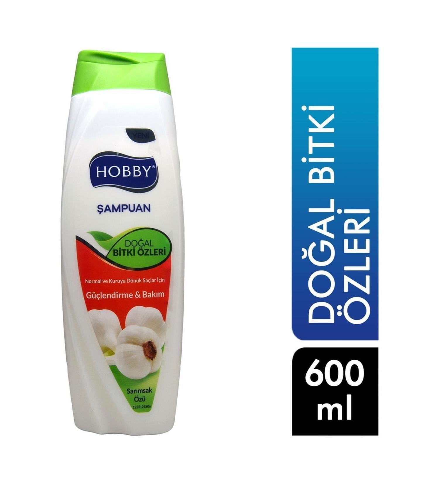 Hobby Brand: Shampoo Garlic Extract 600 Ml Price 8690937009539 Category: Shampoo