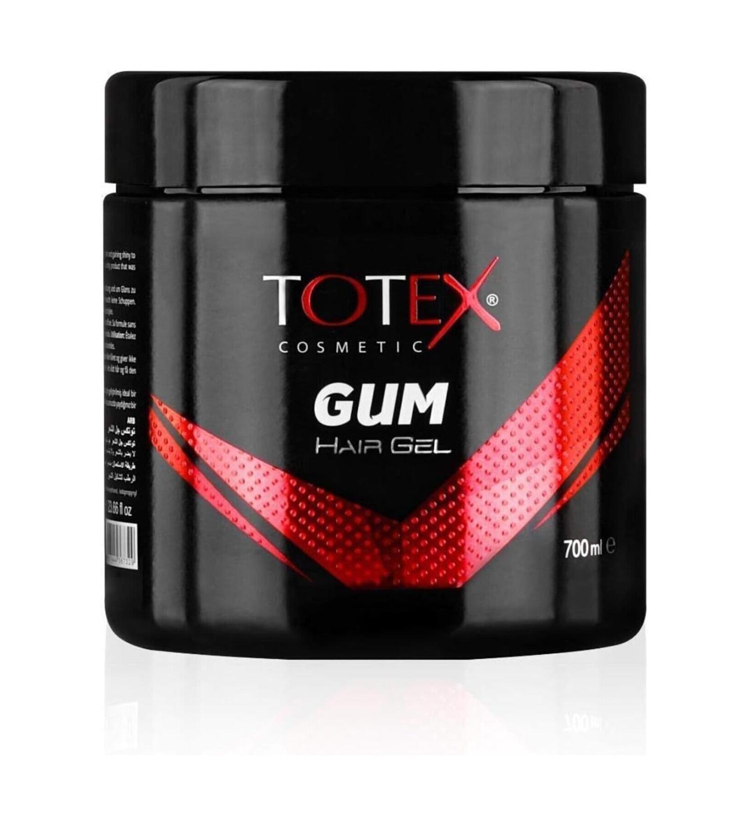 TOTEX Hair Styling Gel | Edge Control & Super Hold Gum Gel 700 Ml - Buy Online on GoSupps.com