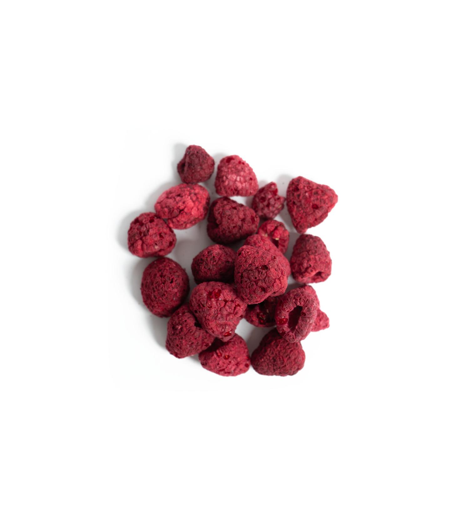 HapHug Freeze Dried Whole Raspberries - 200 grams Wholesale Package