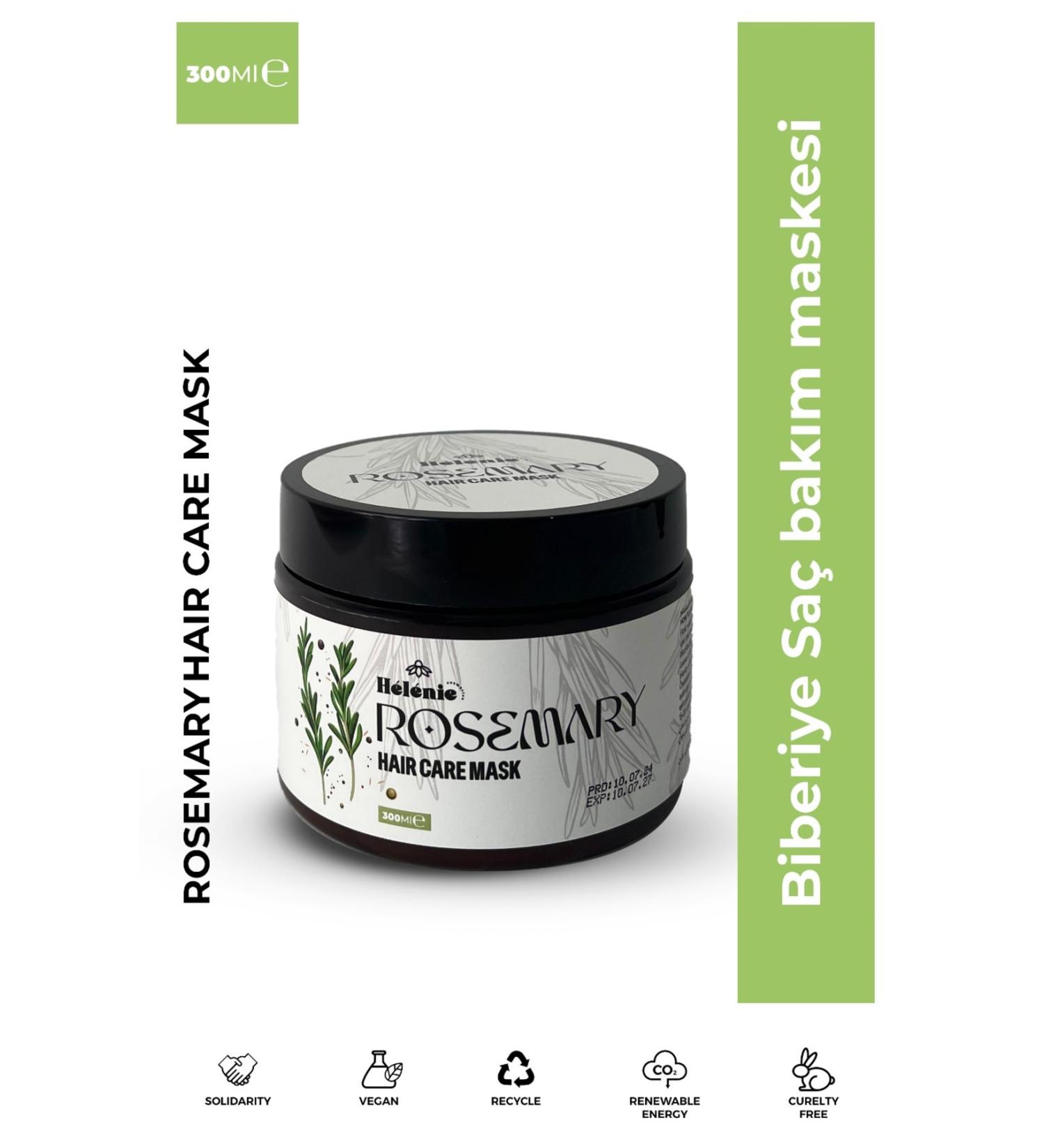 HELEN E Rosemary Mint Strengthening Hair Mask 300ml