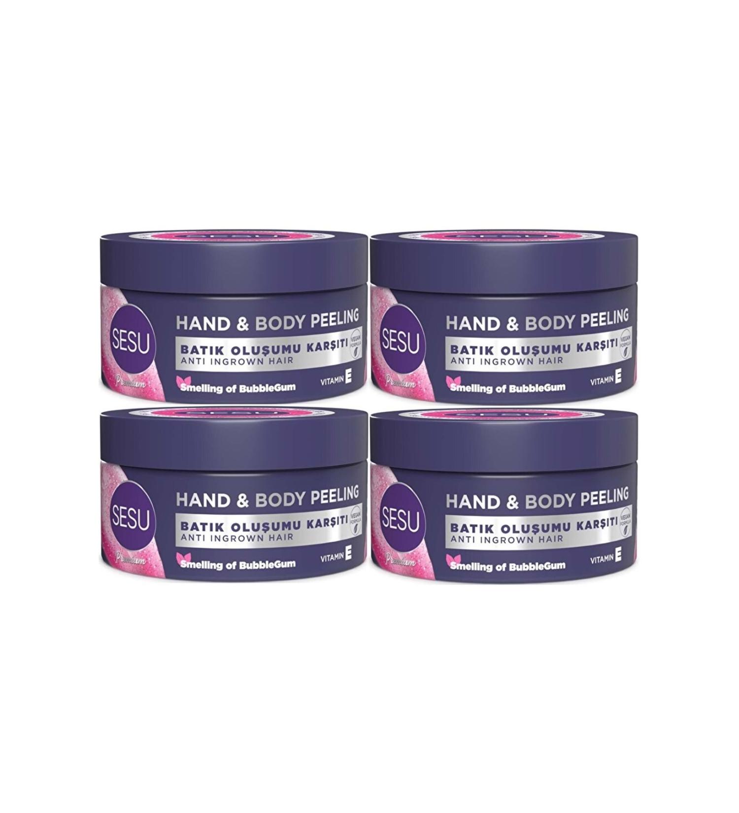 Sesu Body Peeling 250ML (Hand & Body Peeling) (Set of 4)