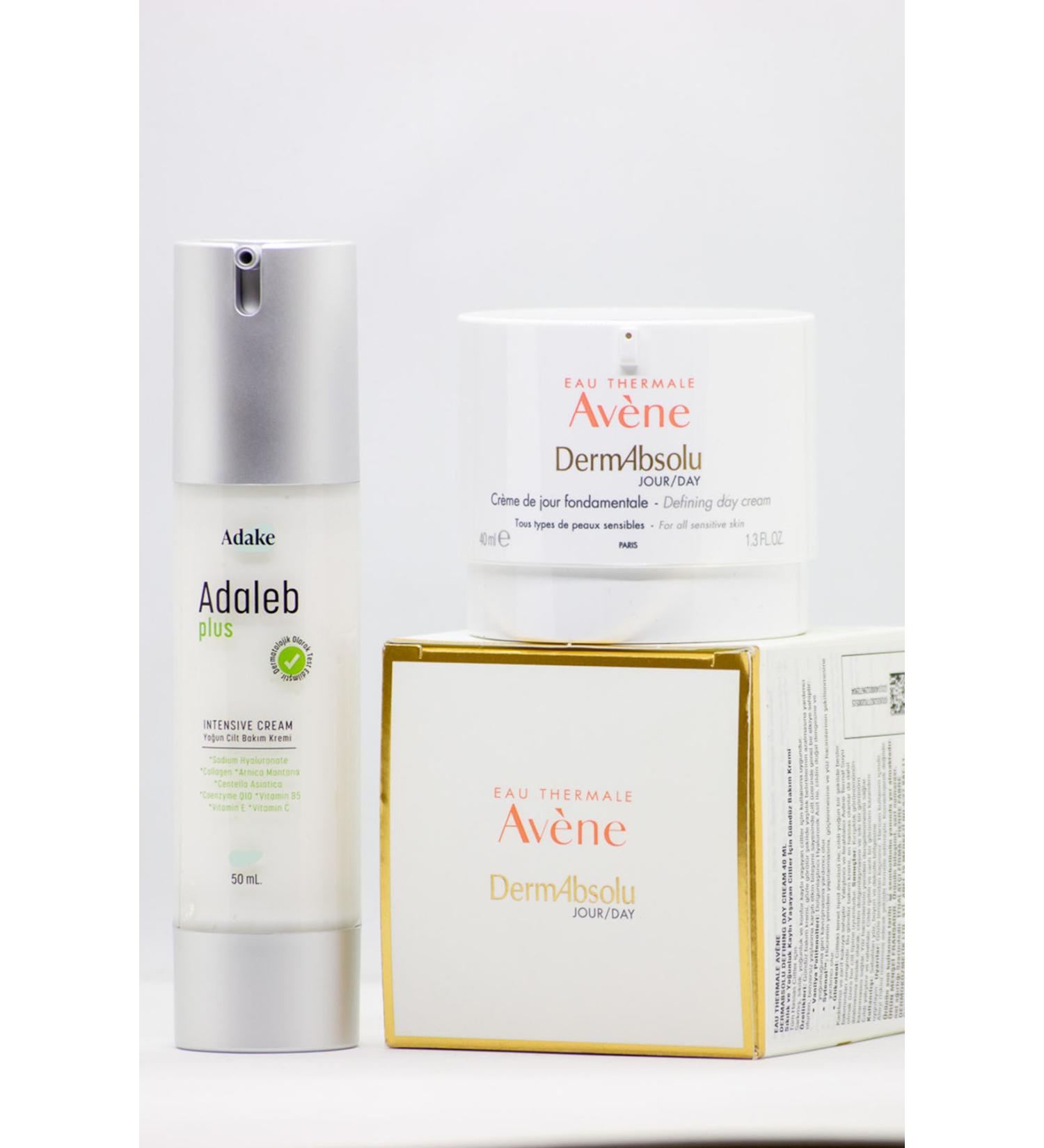 Avene DermAbsolu Daytime Firming Cream 40ml Adaleb Plus Anti-Acne and Anti-Wrinkle Cream 50ml - Buy Online on GoSupps.com