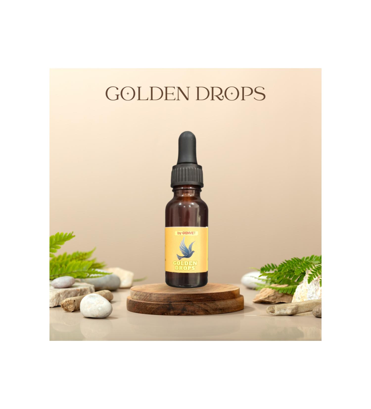 Gen vet GOLDEN DROPS - Removes yellow inflammations in the mouth