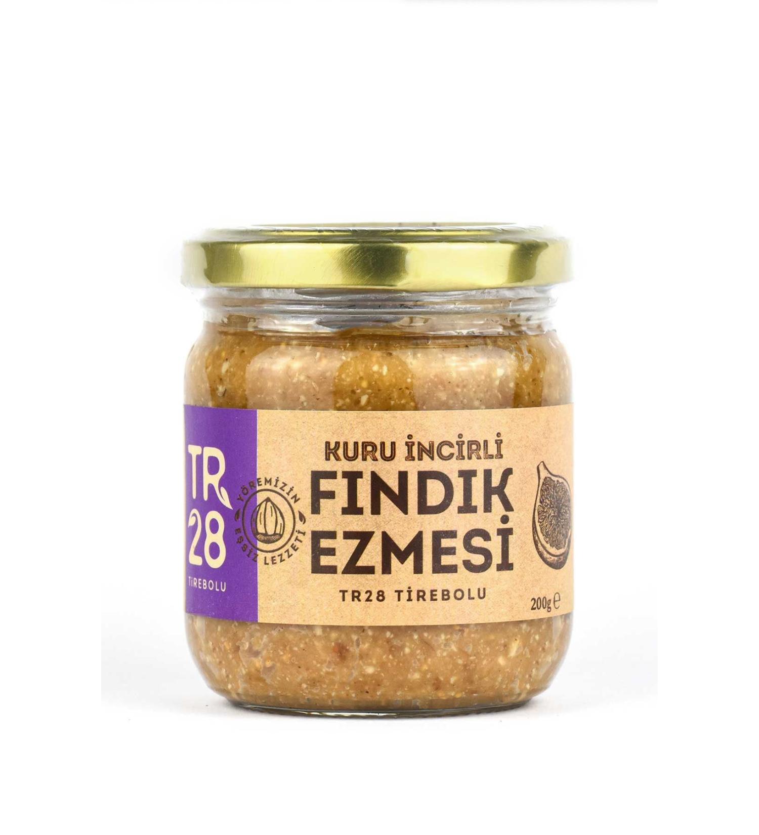 TR 28 Hazelnut Paste with Dried Figs (200 GR)