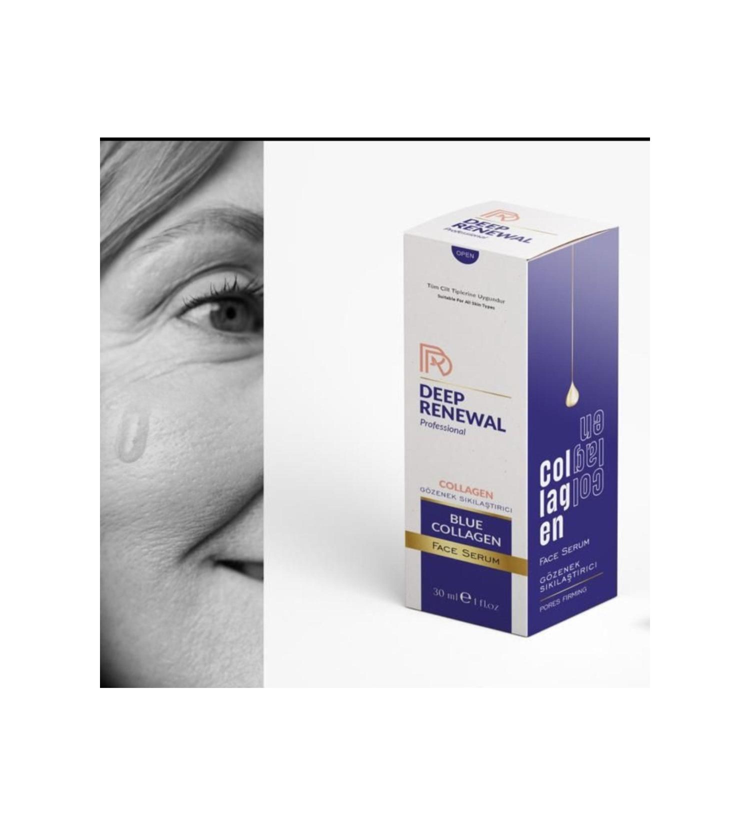 Deeprenewal Blue Collagen Pore Tightening Serum - Buy Online on GoSupps.com