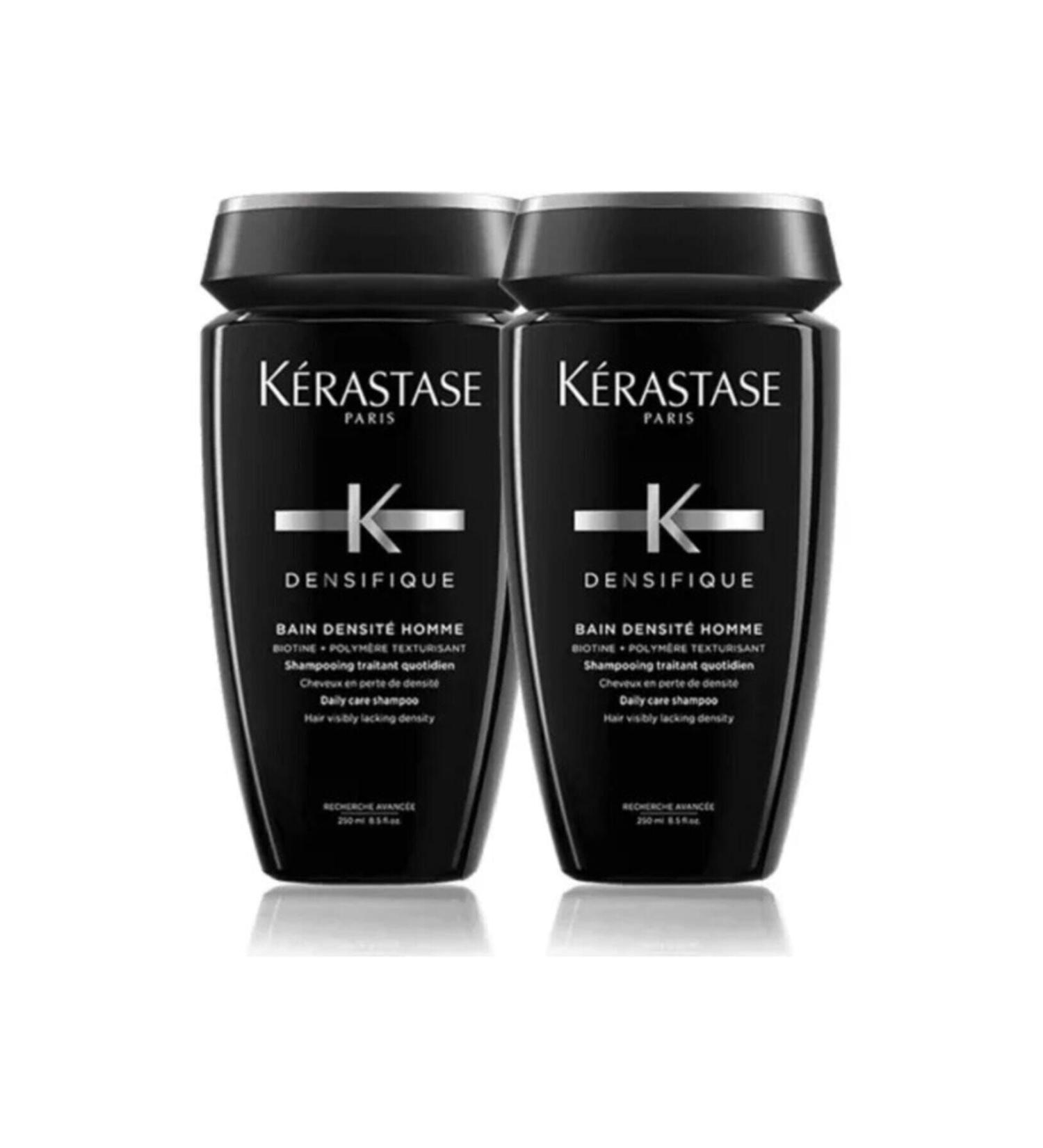 Kerastase Men's Special Shampoo Densifique Homme Bain Densite 250 Mll- New X 2