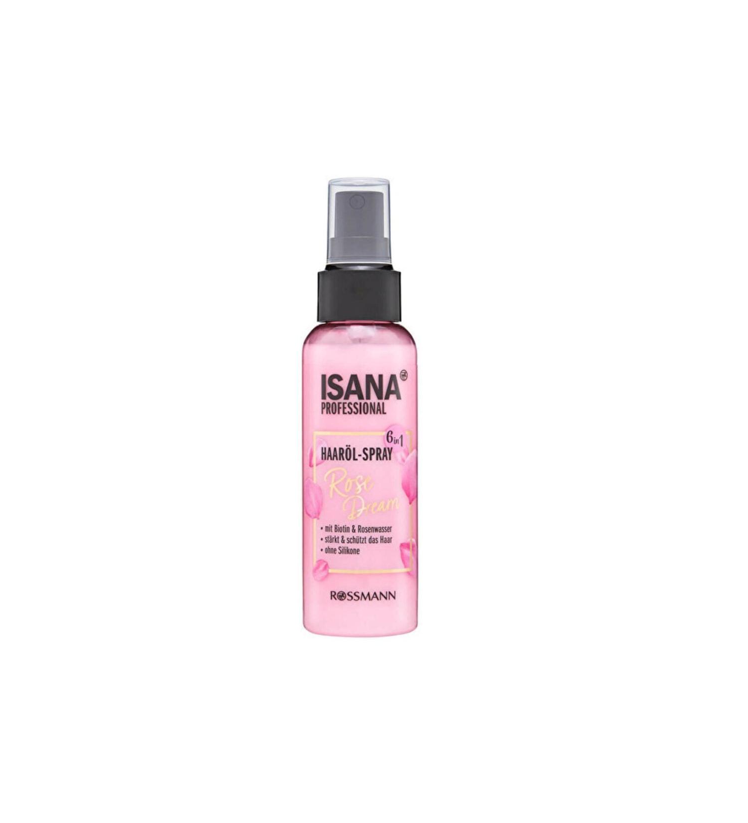 Isana Professional Hair Care Oil - 6 in 1 Rose - 100 ml