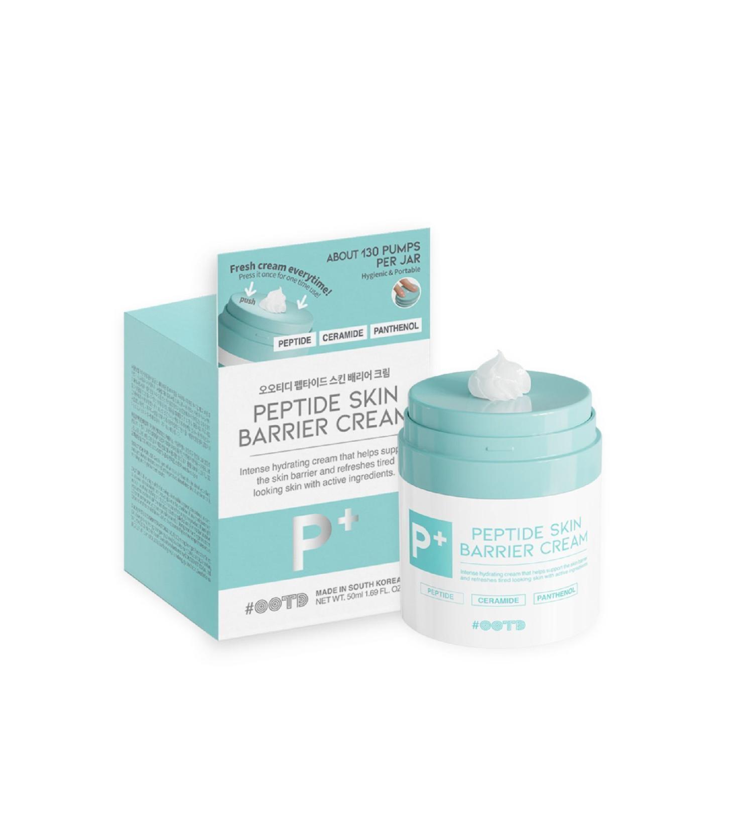 OOTD Peptide Skin Barrier Cream Strengthens Skin Barrier - Buy Online on GoSupps.com