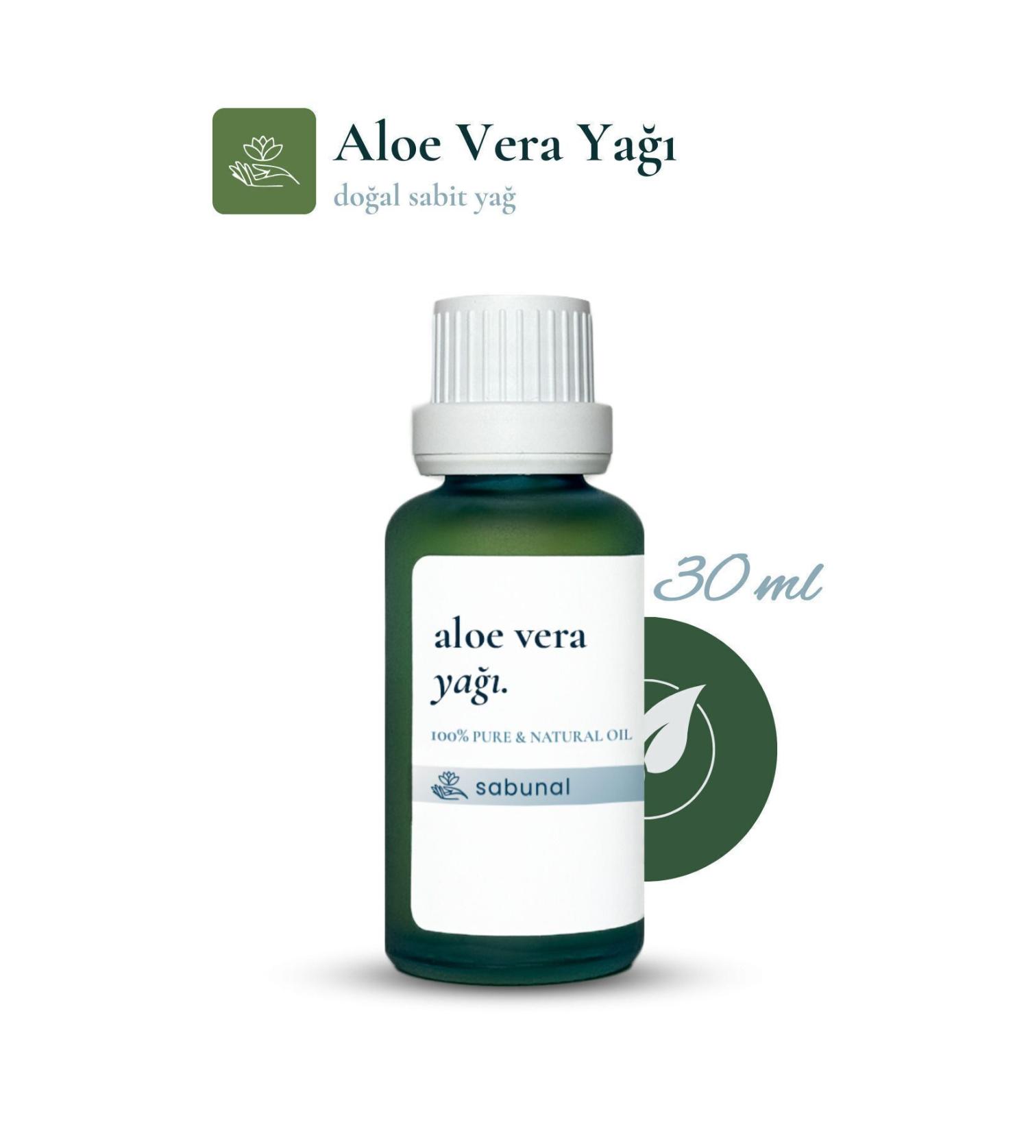 soapal Aloe Vera Oil 30 ml Natural Miracle Cold Pressed Oil Against Skin Problems