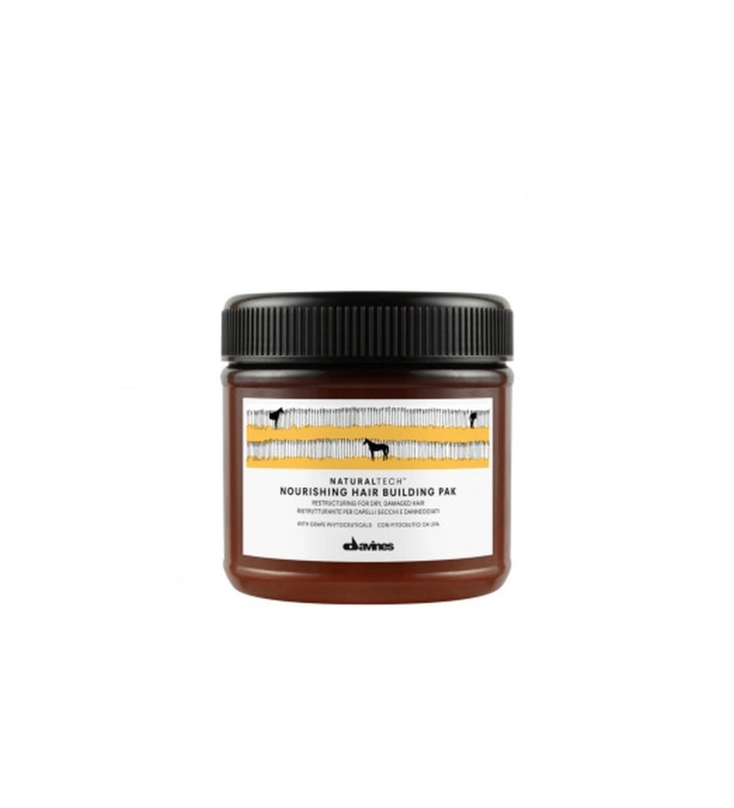 Davines Nourishing Hair Building Pak Dry Hair Mask for Damaged Hair 249 ml