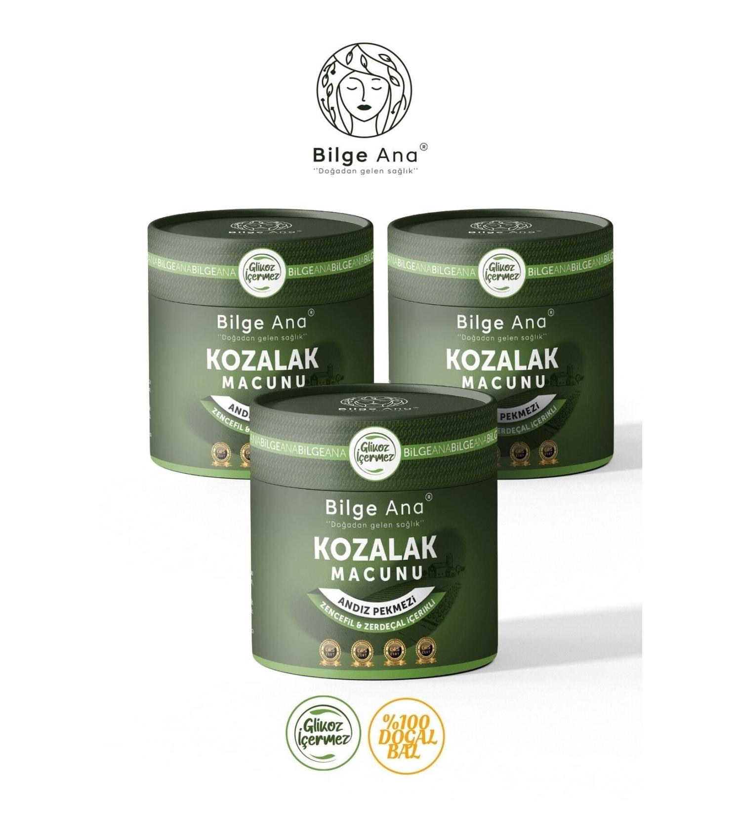 Bilge Ana Cone Paste - Glucose-Free Oriental Molasses - Ginger - Turmeric and Vitamin C 3-Pack - Buy Online on GoSupps.com