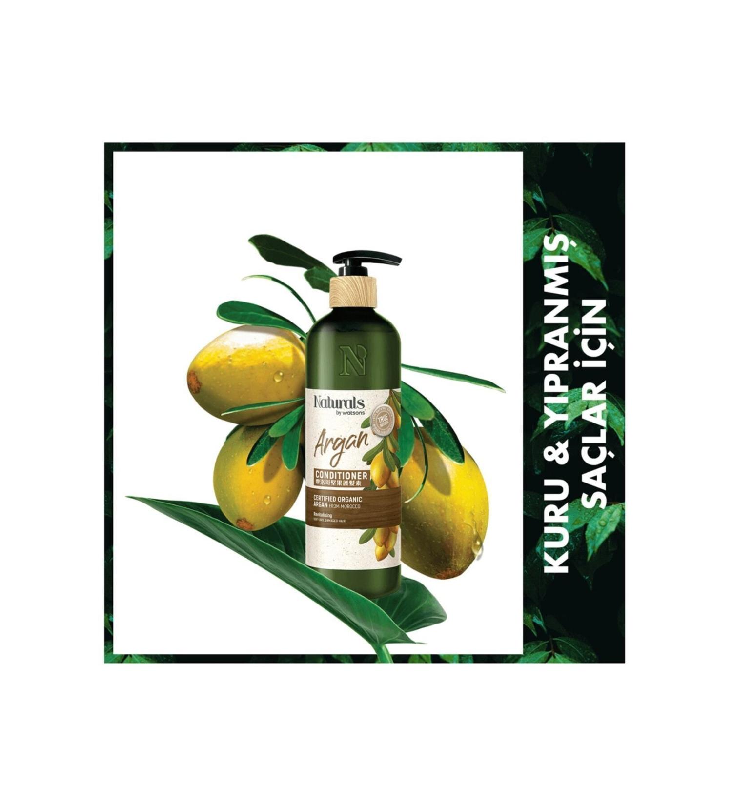 Naturals By Watsons Conditioner Argan 490 Ml