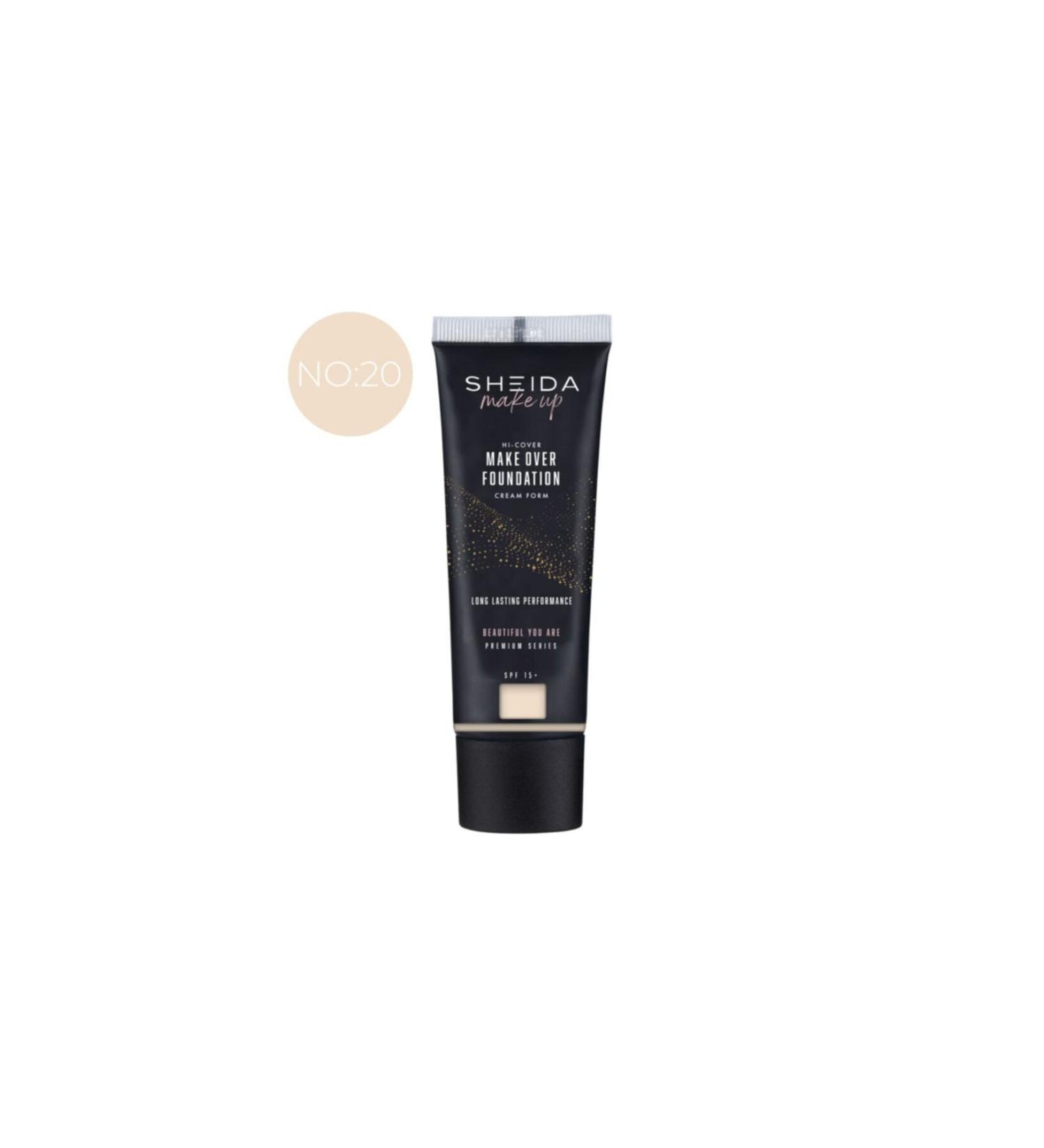 Sheida Make Over Cream Foundation No:20