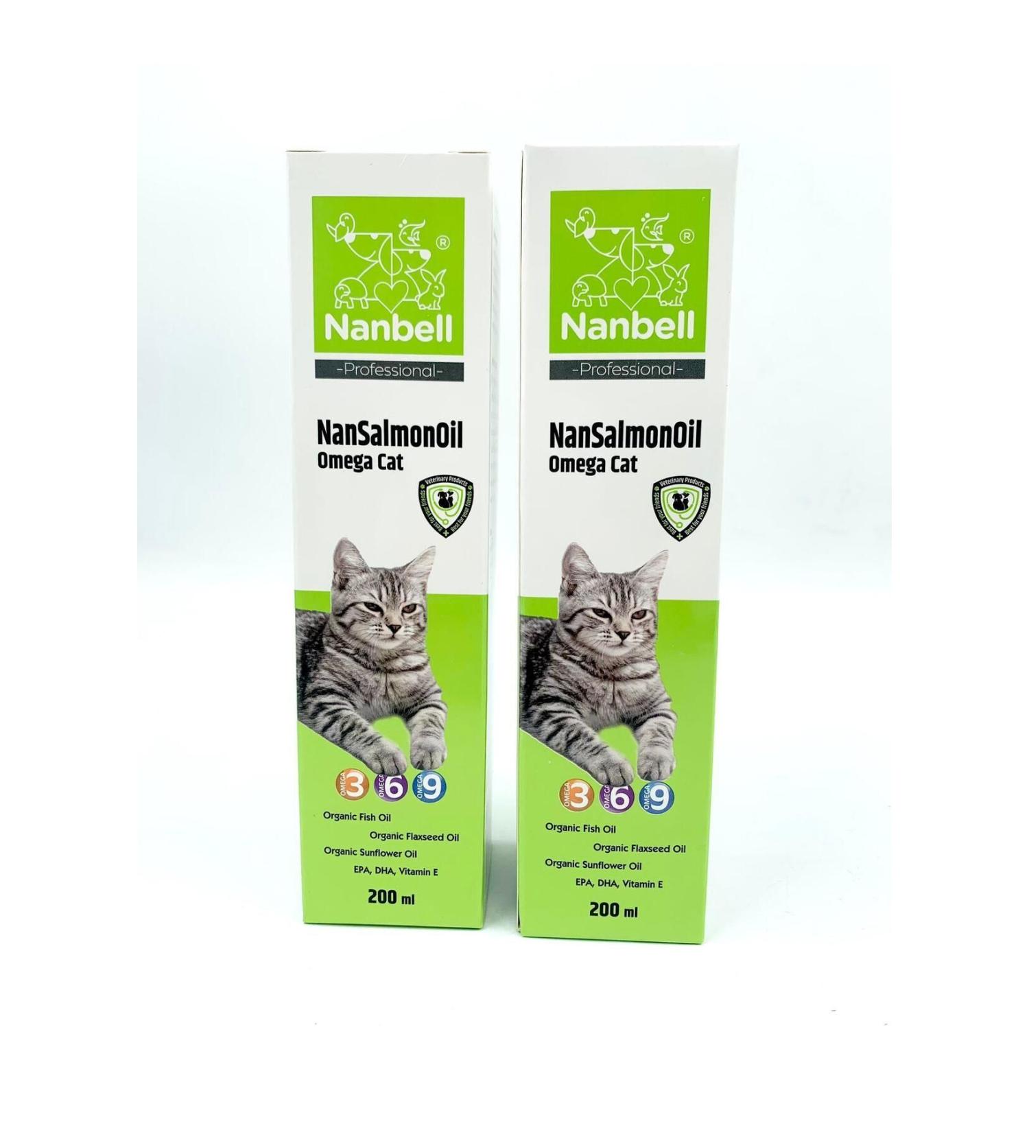 Nanbell 2 boxes NanSalmonOil Omega 3-6-9 200ml