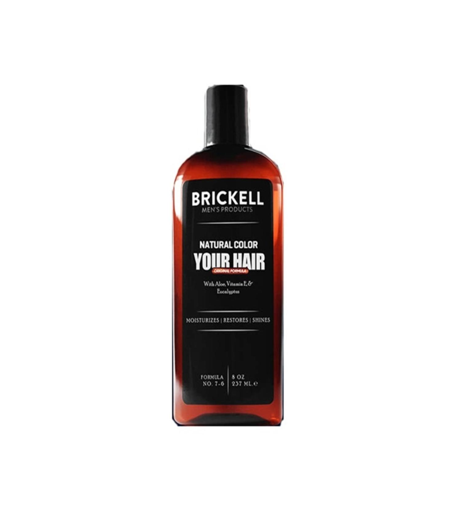 Asimox Brickell Hair Beard Whitening and Coloring Shampoo 237 Ml 1 Piece