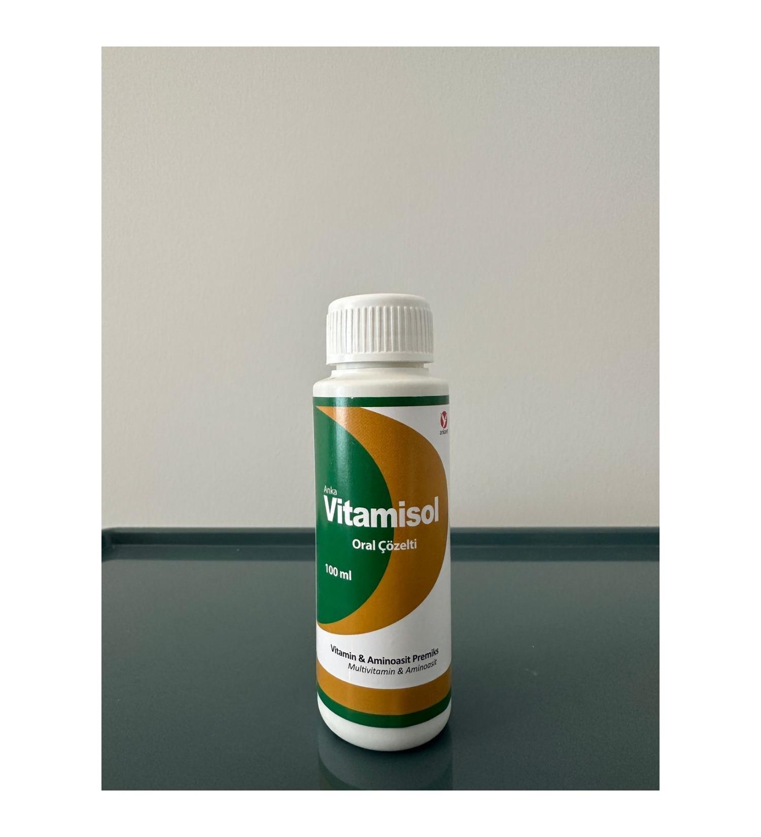 AnkaVet Pigeon Chicken Parrot Canary Budgie and Poultry Bird Vitamin Vitamisol - Buy Online on GoSupps.com