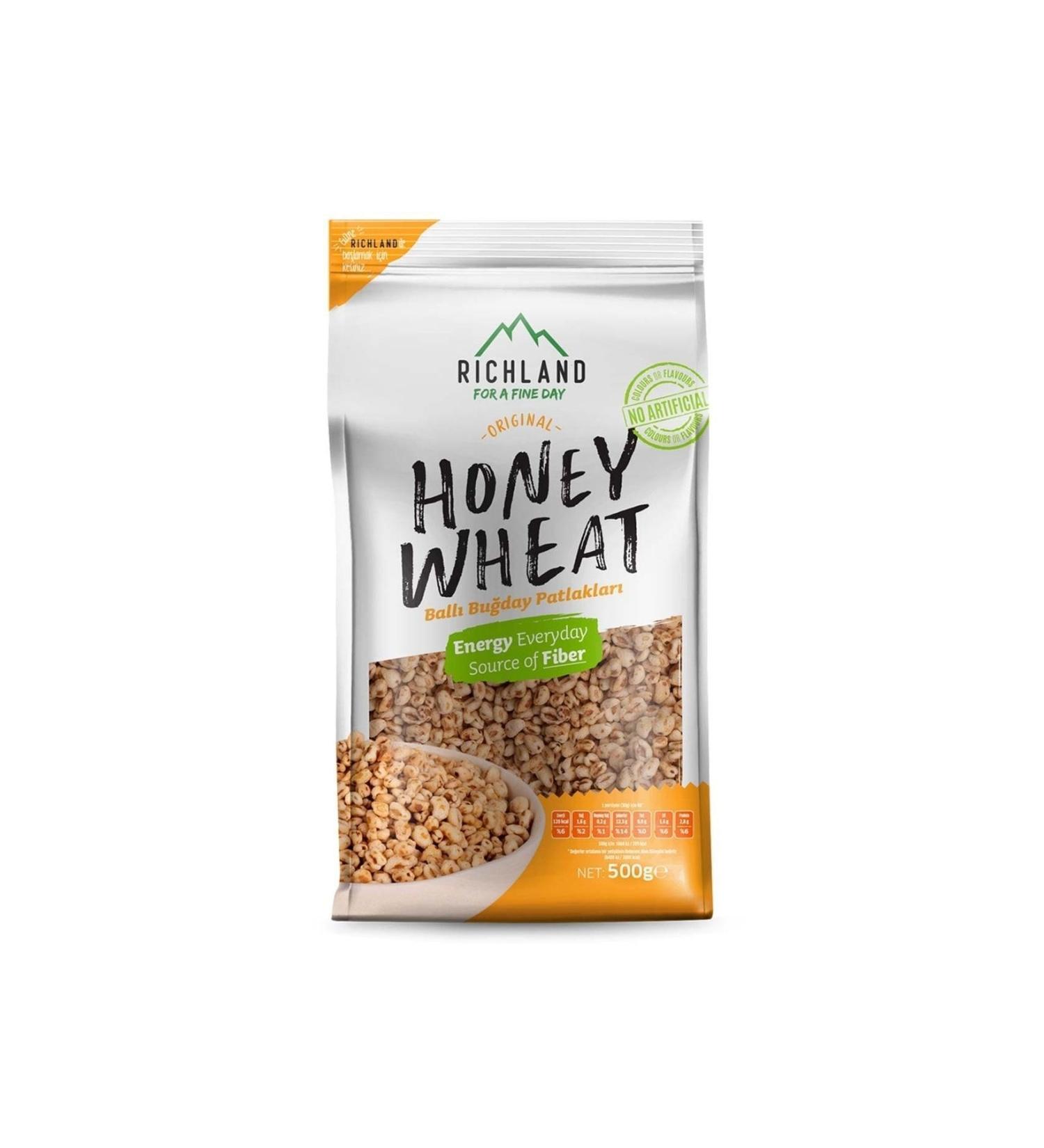 Richland Honey Wheat Crisps 500g