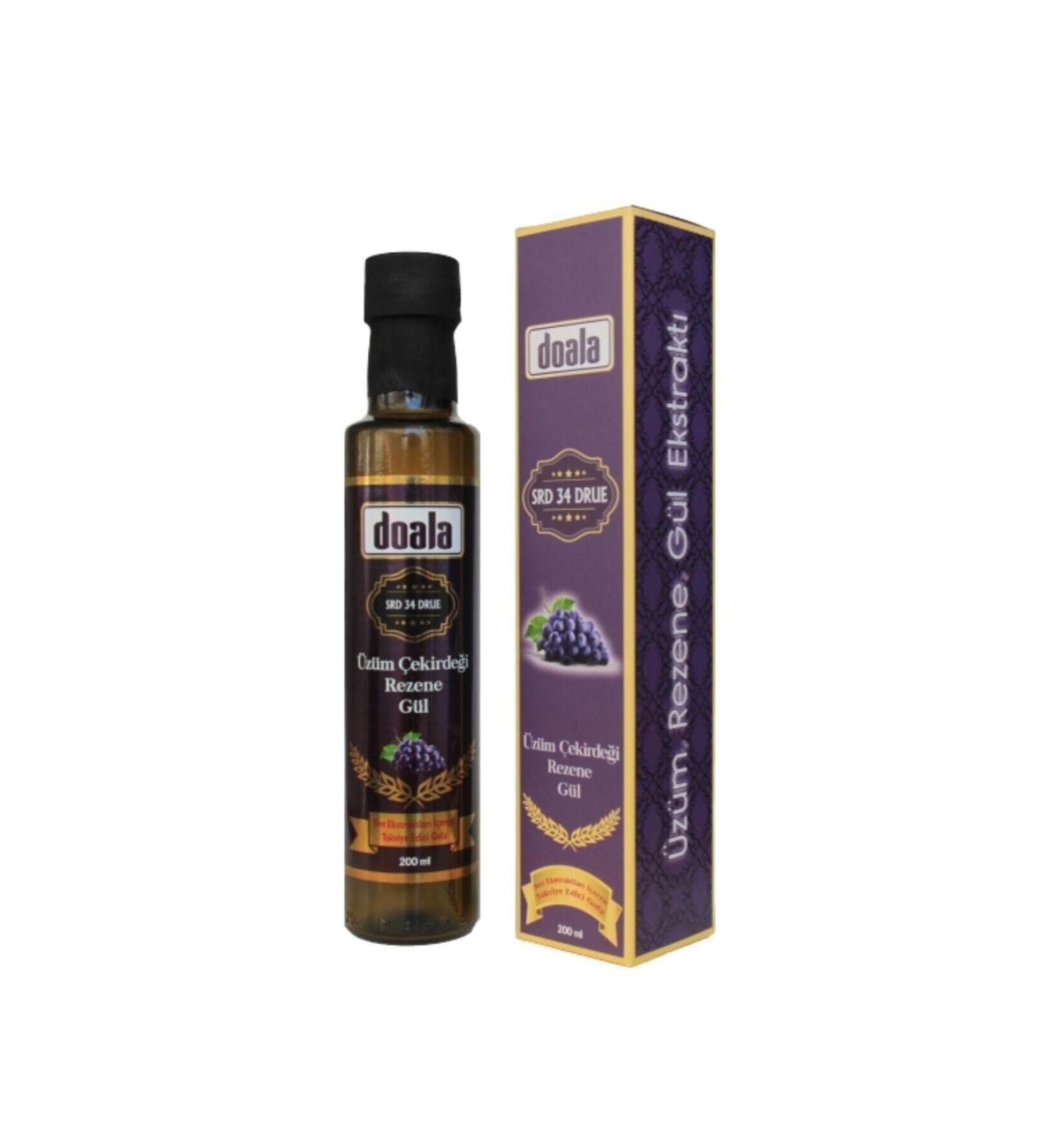 Doala Grape Seed - Fennel - Rose - 200 Ml