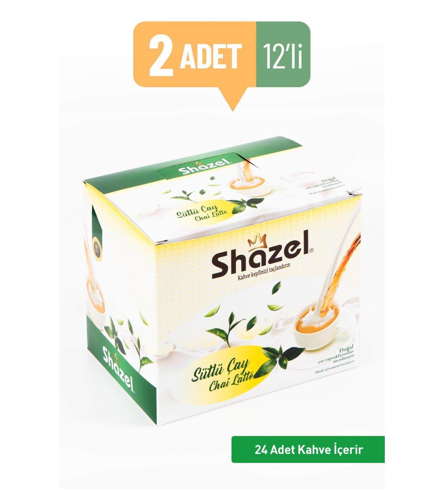 Shazel Chai Latte - Plain - 12 x 2 pcs