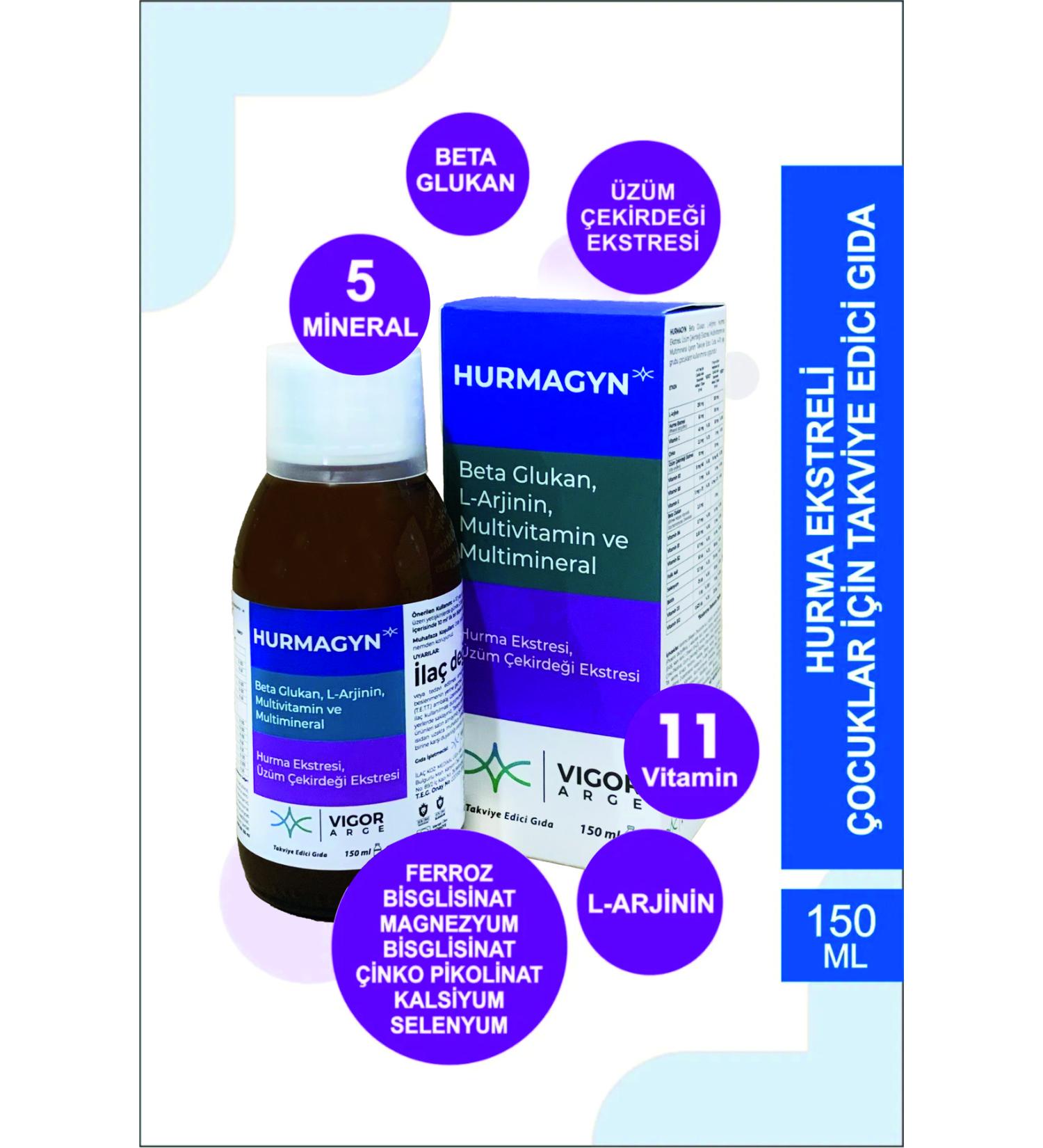 vigor arge Hurmagyn Date Extract 150ml Syrup