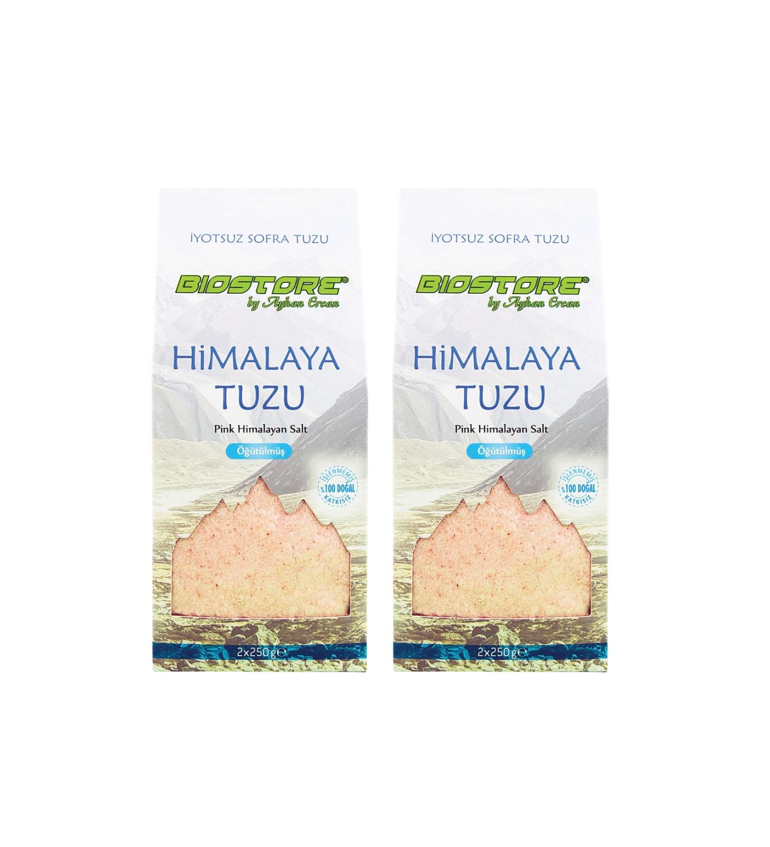 Biostore Ground Himalayan Salt 500gx2 Pieces