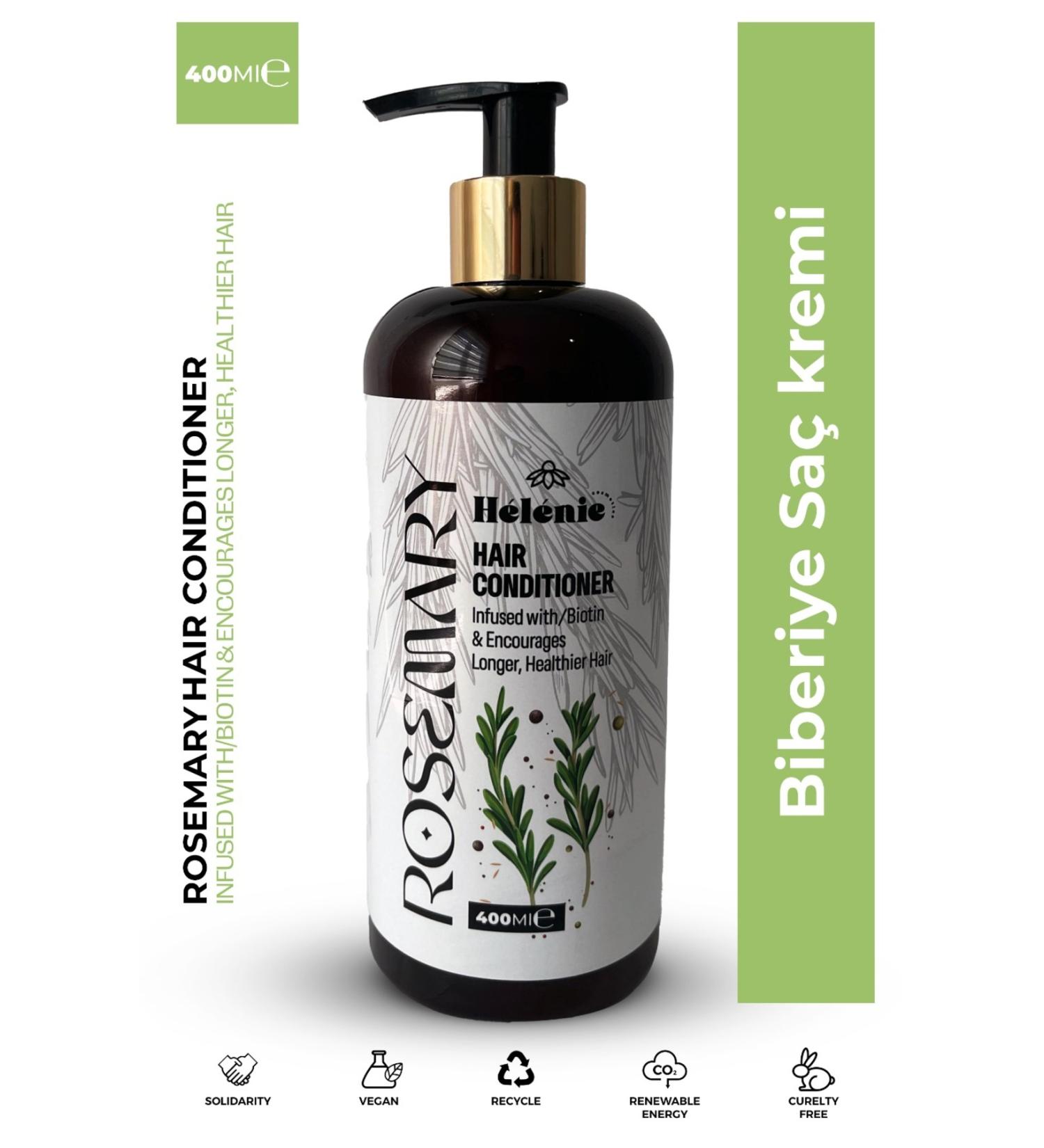 HELEN E Rosemary Mint Strengthening Hair Conditioner 400ml