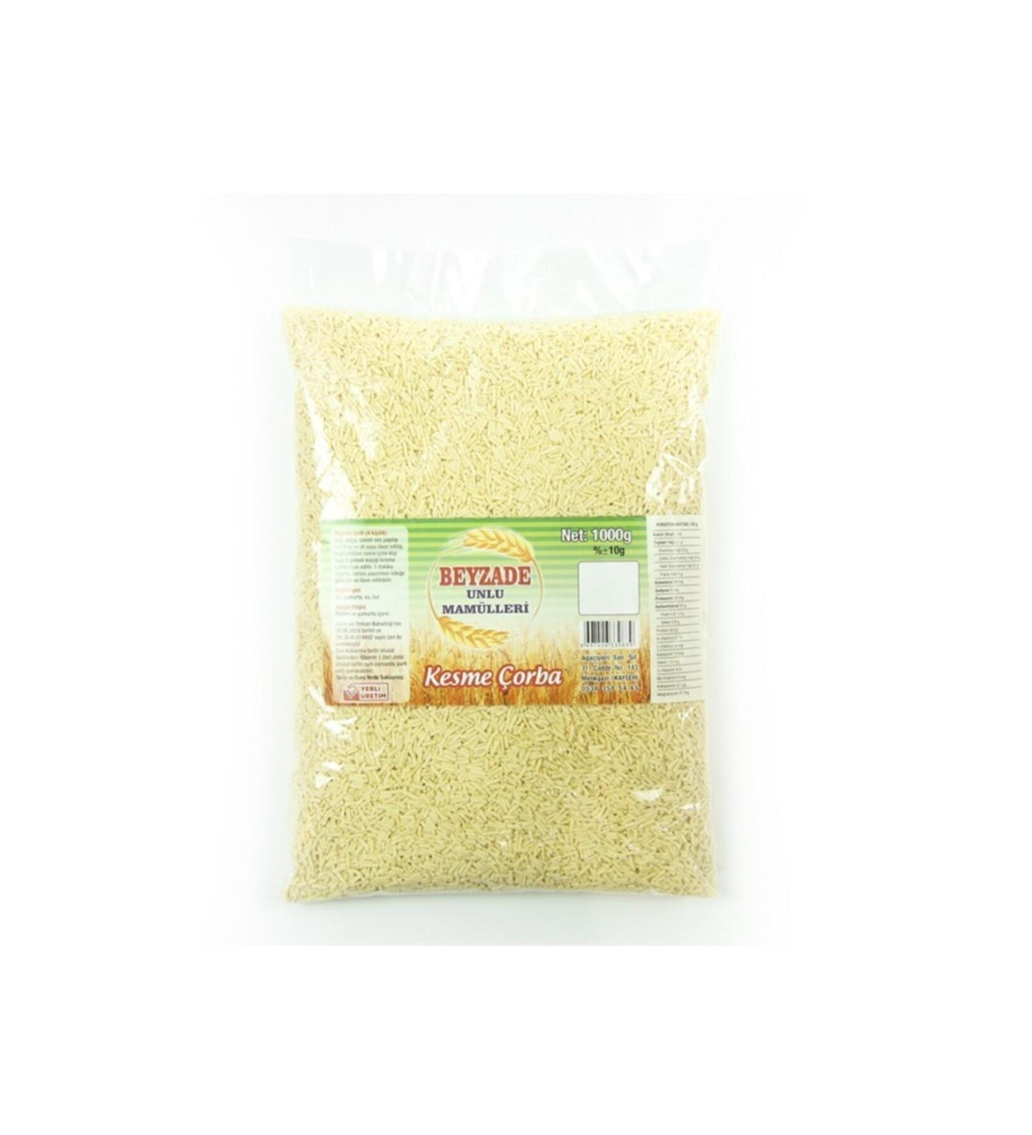 BEYZADE FLOUR PRODUCTS Cut Soup flour soup 1 kg