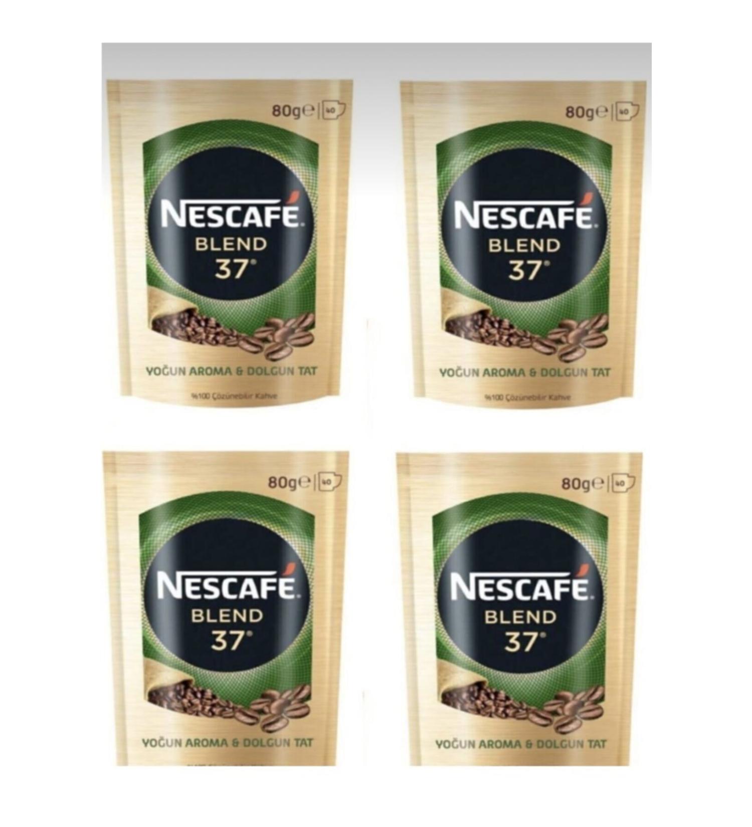 Nescafe Blend 37 Granulated Coffee 80 Gr