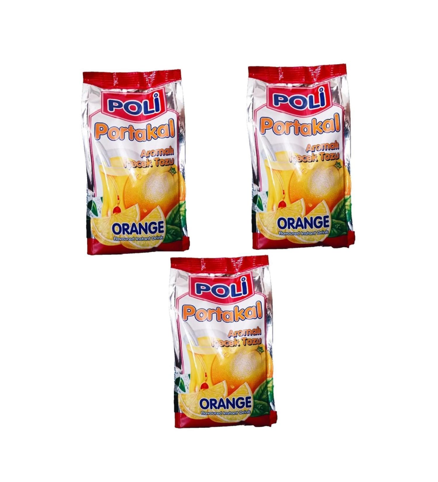 POL 3 Pack Poli Orange Flavored Drink Powder 300 gr 3 pack advantage