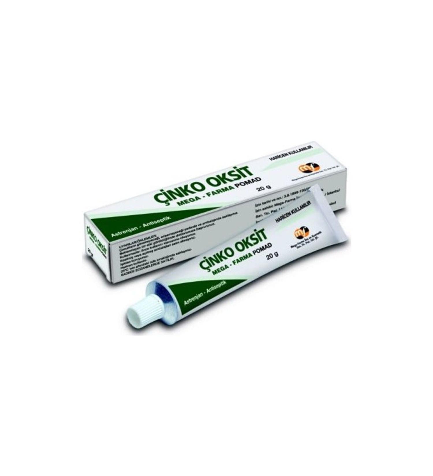 Mega-Farma Zinc Oxide Pomade 20gr