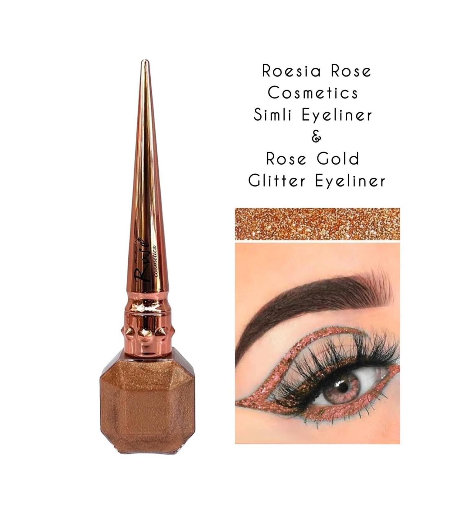 Roesia Rose Cosmetics Rose New Model Glitter Eyeliner & Glitter Eyeliner