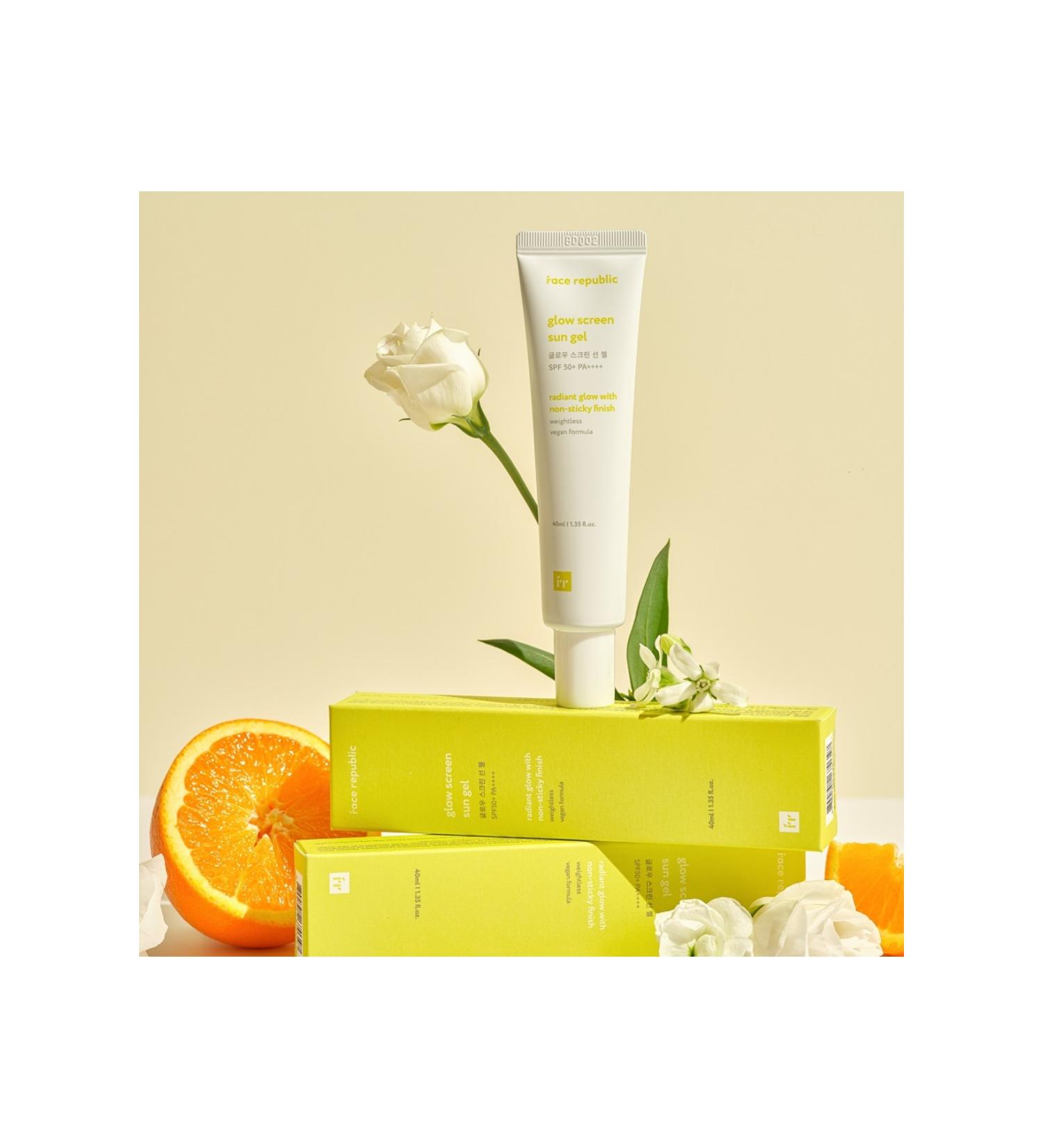 FACE REPUBLIC VEGAN LIGHT GEL TYPE SUN PROTECTIVE 40 ML - Buy Online on GoSupps.com