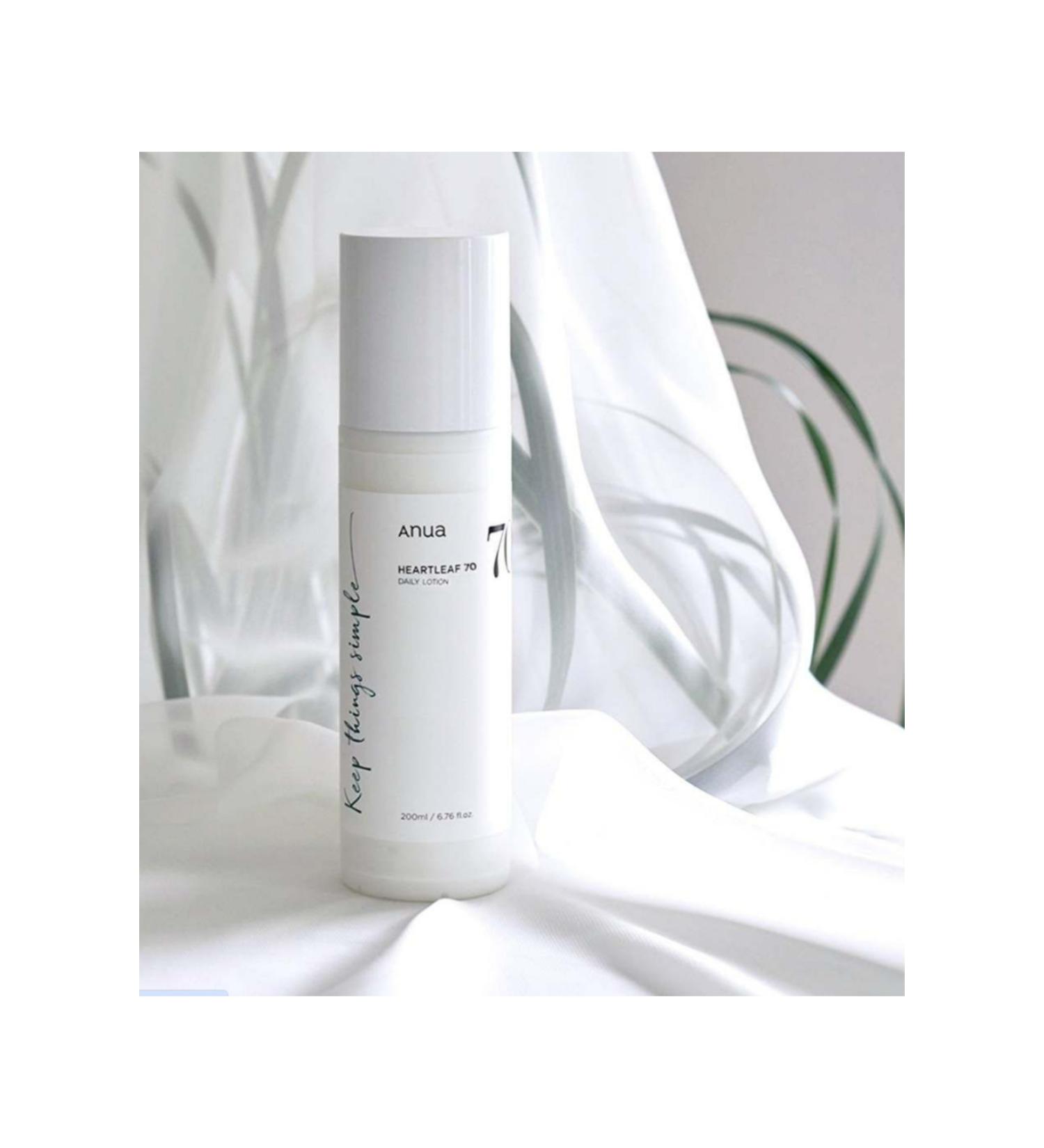 ANUA Heartleaf 70 Daily Lotion (Moisturizing Oil Balancing Lotion for Dryness) 200ml - Buy Online on GoSupps.com