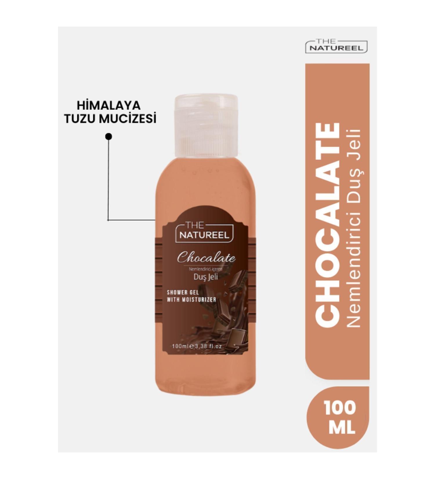 The Natureel Himalayan Salt Moisturizing Bath and Shower Gel Chocolate 100 ml VA052 - Buy Online on GoSupps.com