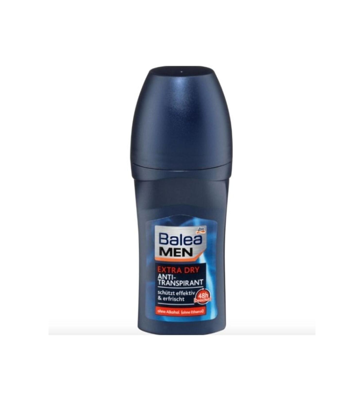 dm Balea Men's Roll On Extra Dry Anti-Sweating 50 ml 48 Hour Effective