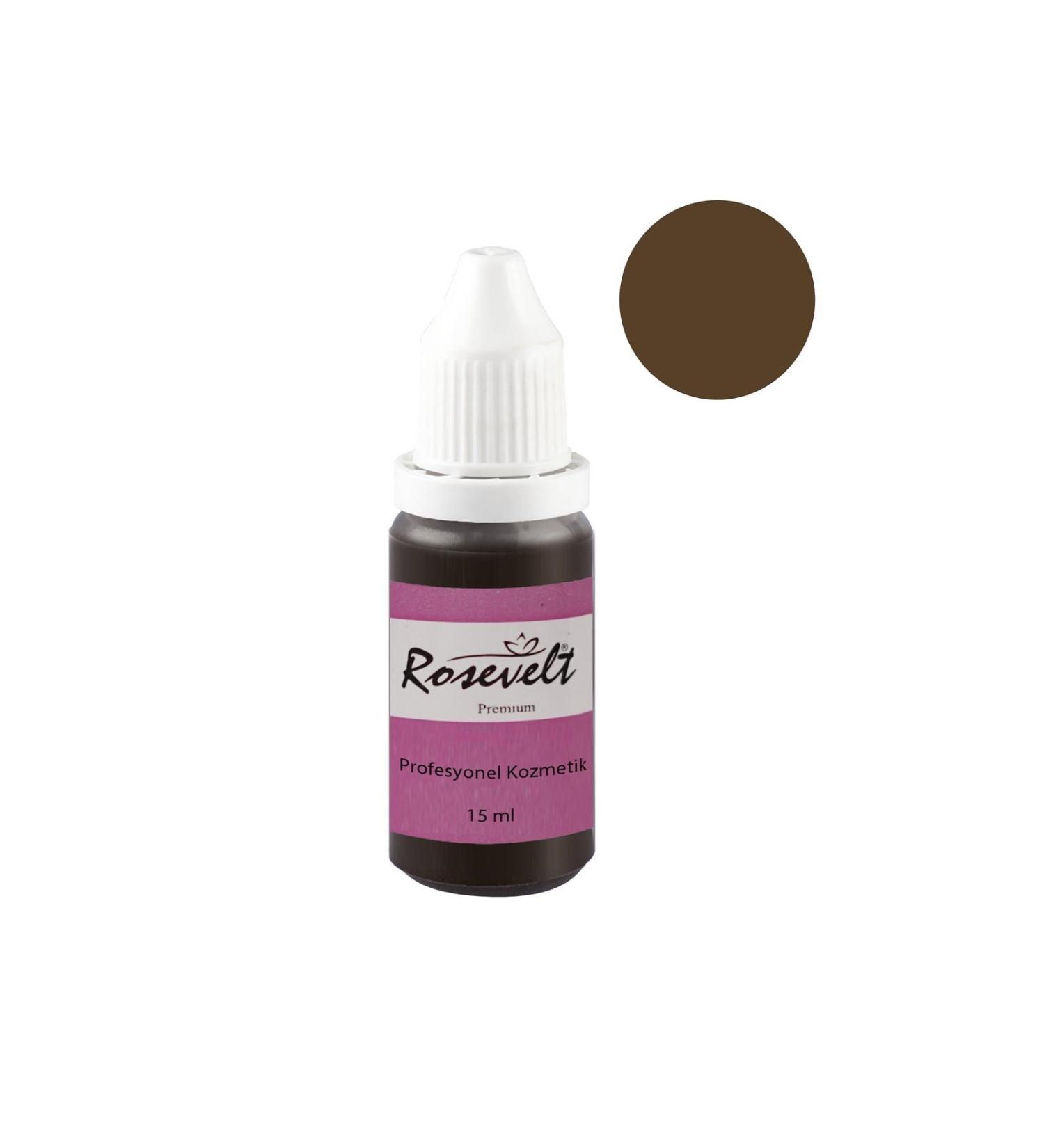 ROSEVELT Permanent Makeup Training Paint A. Coffee (Not for Skin) - Buy Online on GoSupps.com