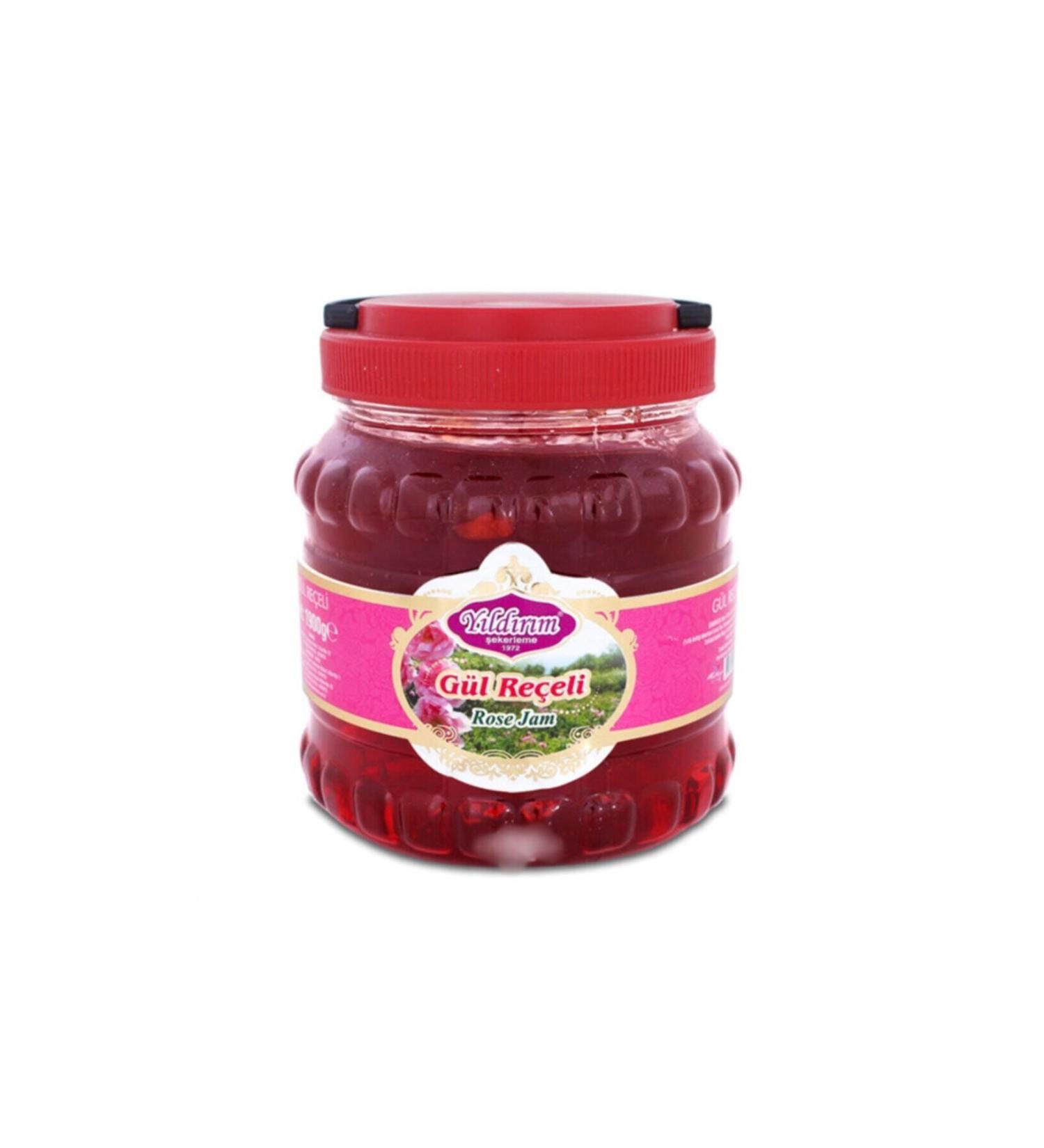 Red Rose Jam PVC Jar 1900 Gr - Irta