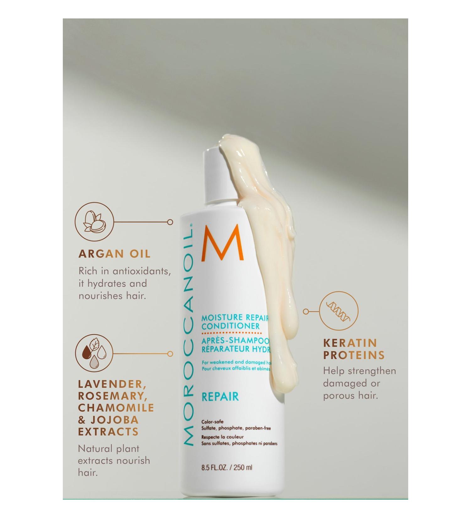 Moroccanoil Moisture Repair-For Dry and Damaged Hair/Repairing Conditioner 250 ml- 8.5 fl.oz-CYT442**