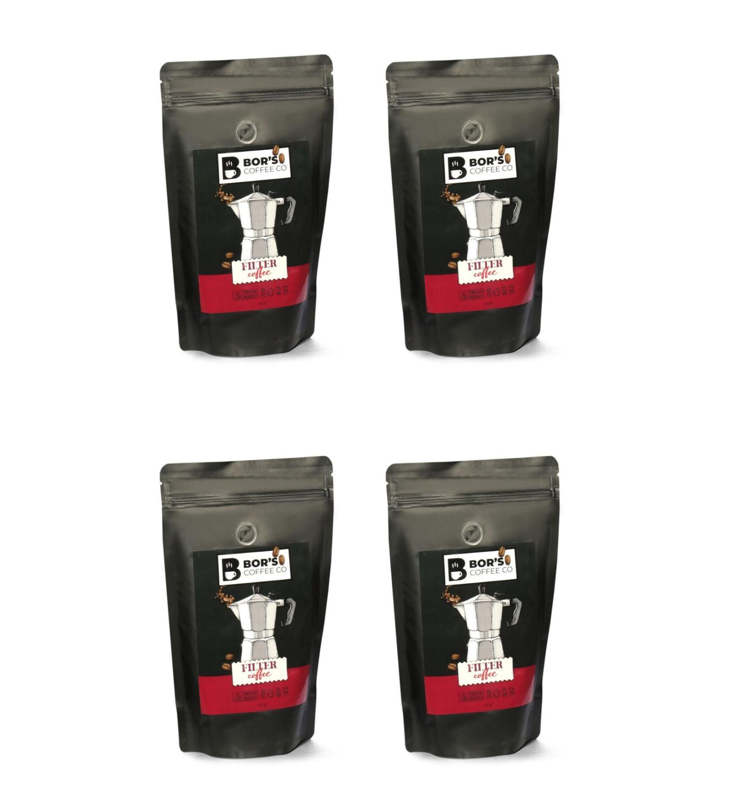 Bors Coffee Filter Coffee 250Grx4