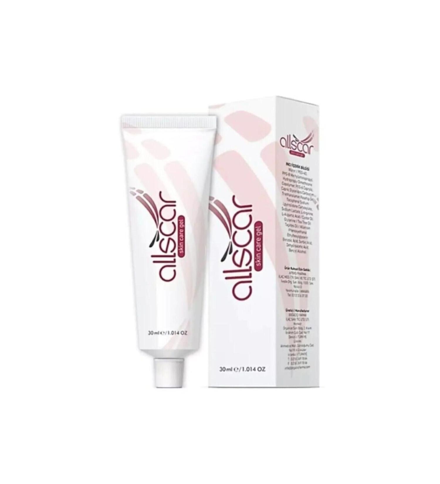 Allscar Skin Care Gel - Wound and Acne Scar