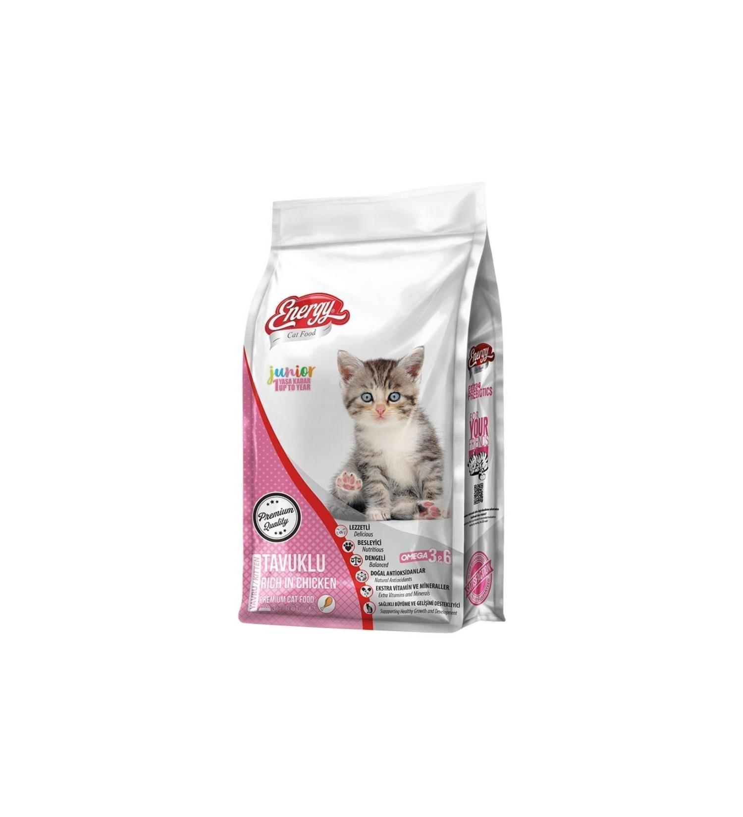 Pet Food Energy Chicken Kitten Cat Food 3 Kg