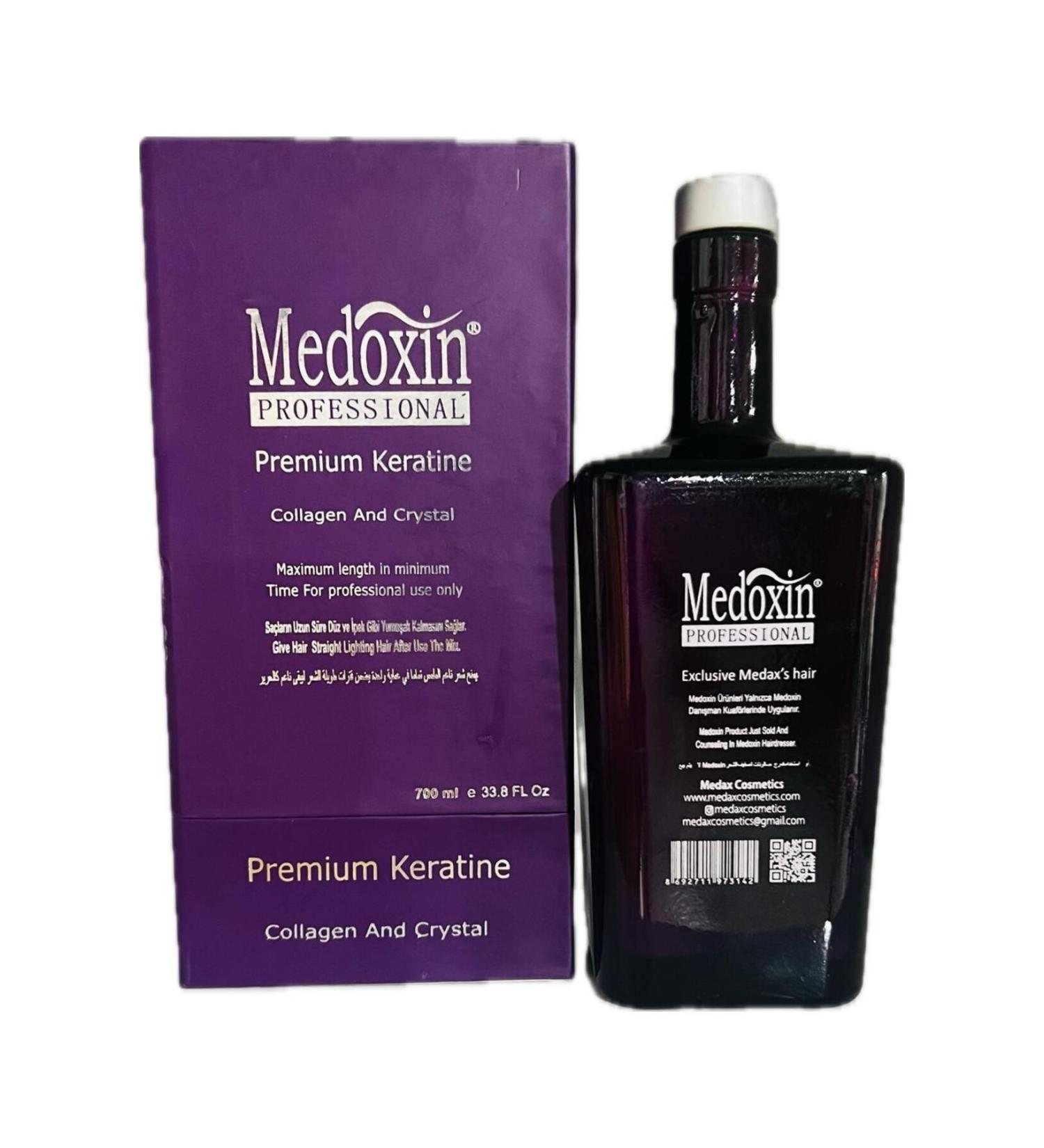 Medoxin Premium Odorless Straightening Keratin Care 700 ml