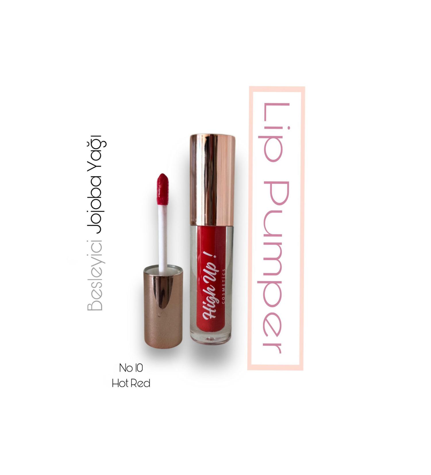 High Up Cosmetics Lip Gloss Plumper Lip Plumping Liquid Lipstick