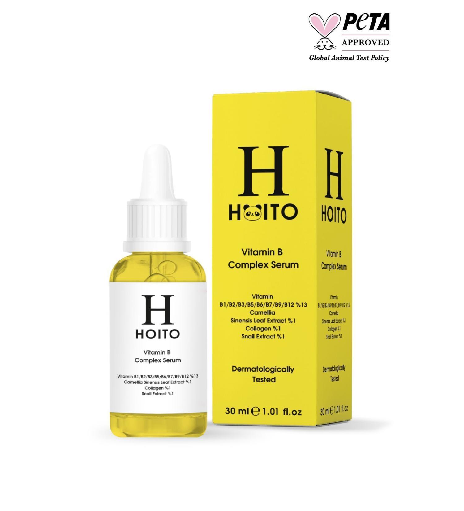 Hoito Vitamin B Complex Serum 30ml - Barrier Strengthening and Regenerating Skin Care Serum - Buy Online on GoSupps.com