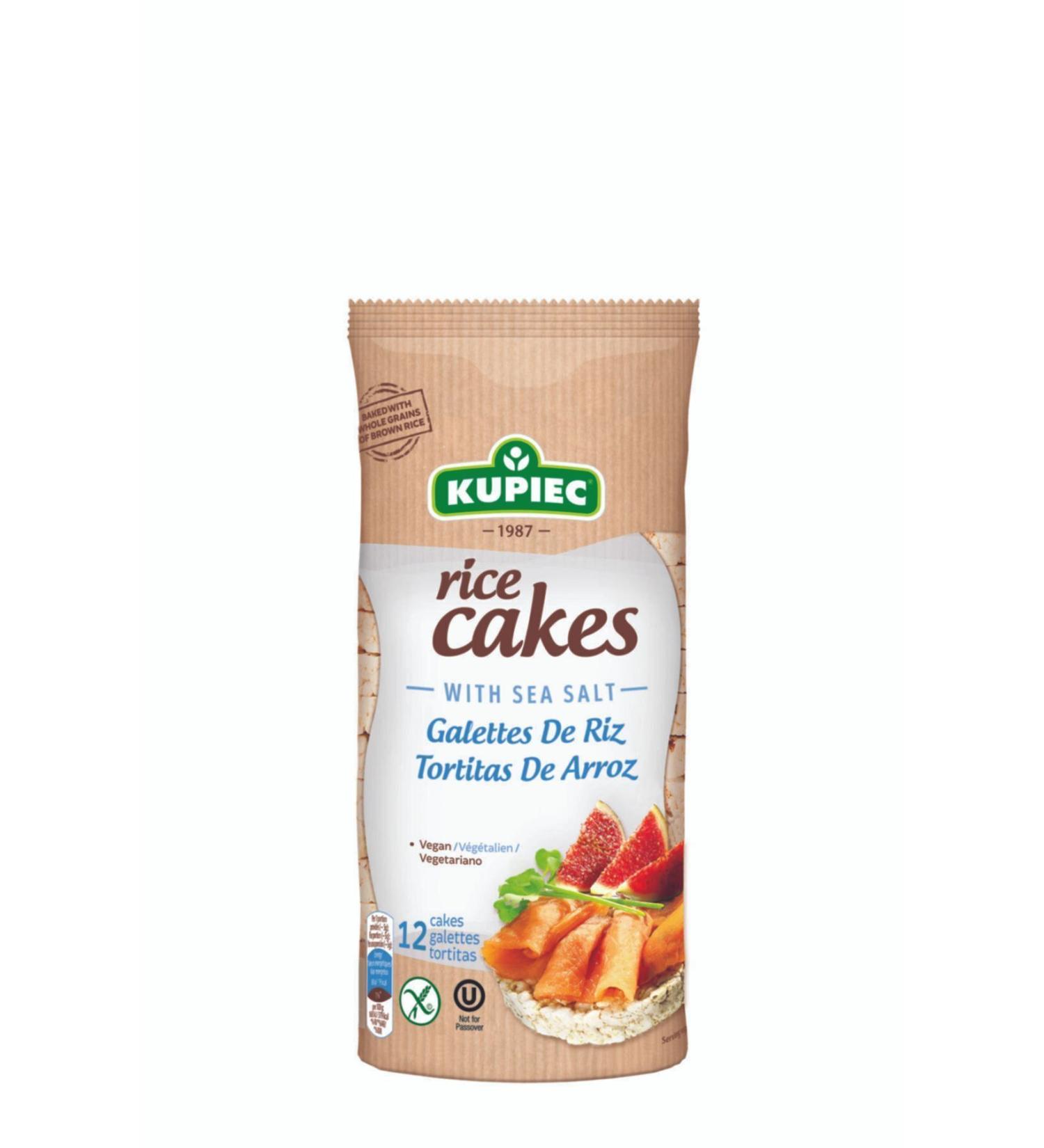 Kupiec Kupiec Cakes Vegan Sea Salt Rice Crisps 120 Gr X 2 Pcs Advantage Package