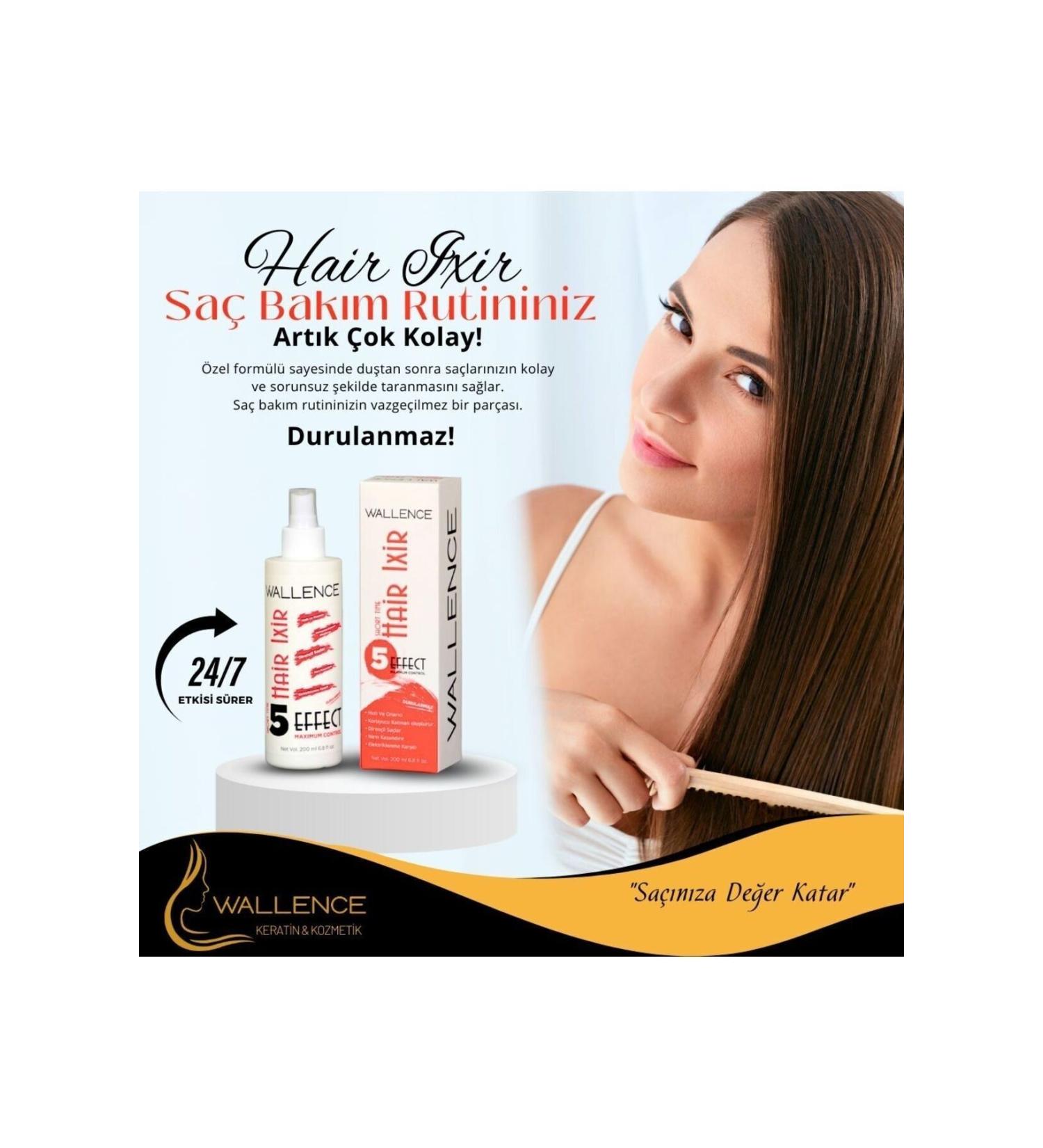 wallence HAIR IXIR 5 EFFECT 200 ML. - Buy Online on GoSupps.com