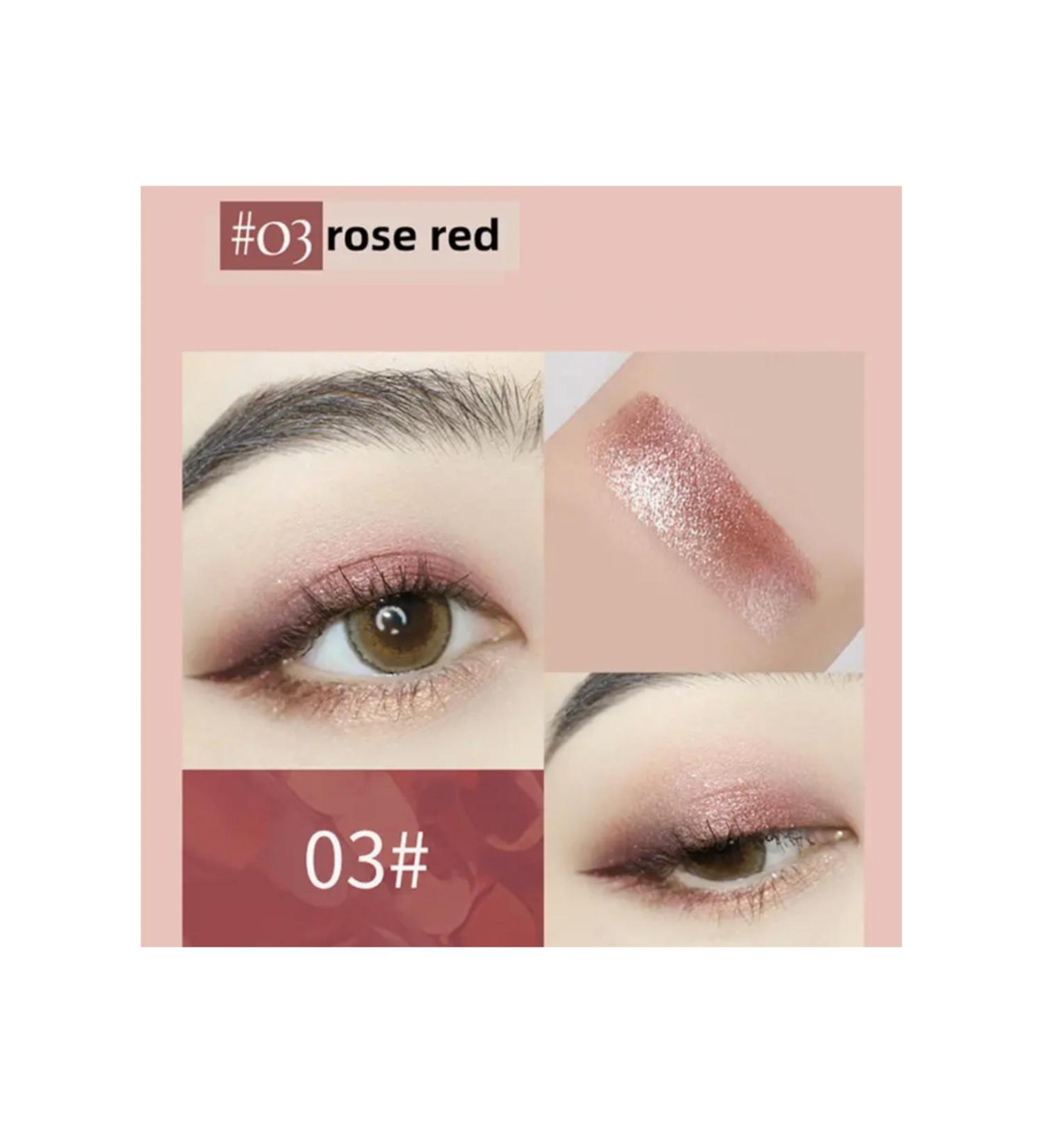 peinifen 1 piece Waterproof Double Color Glitter Eye Shadow Stick 2 color eye shadow stick form - Buy Online on GoSupps.com