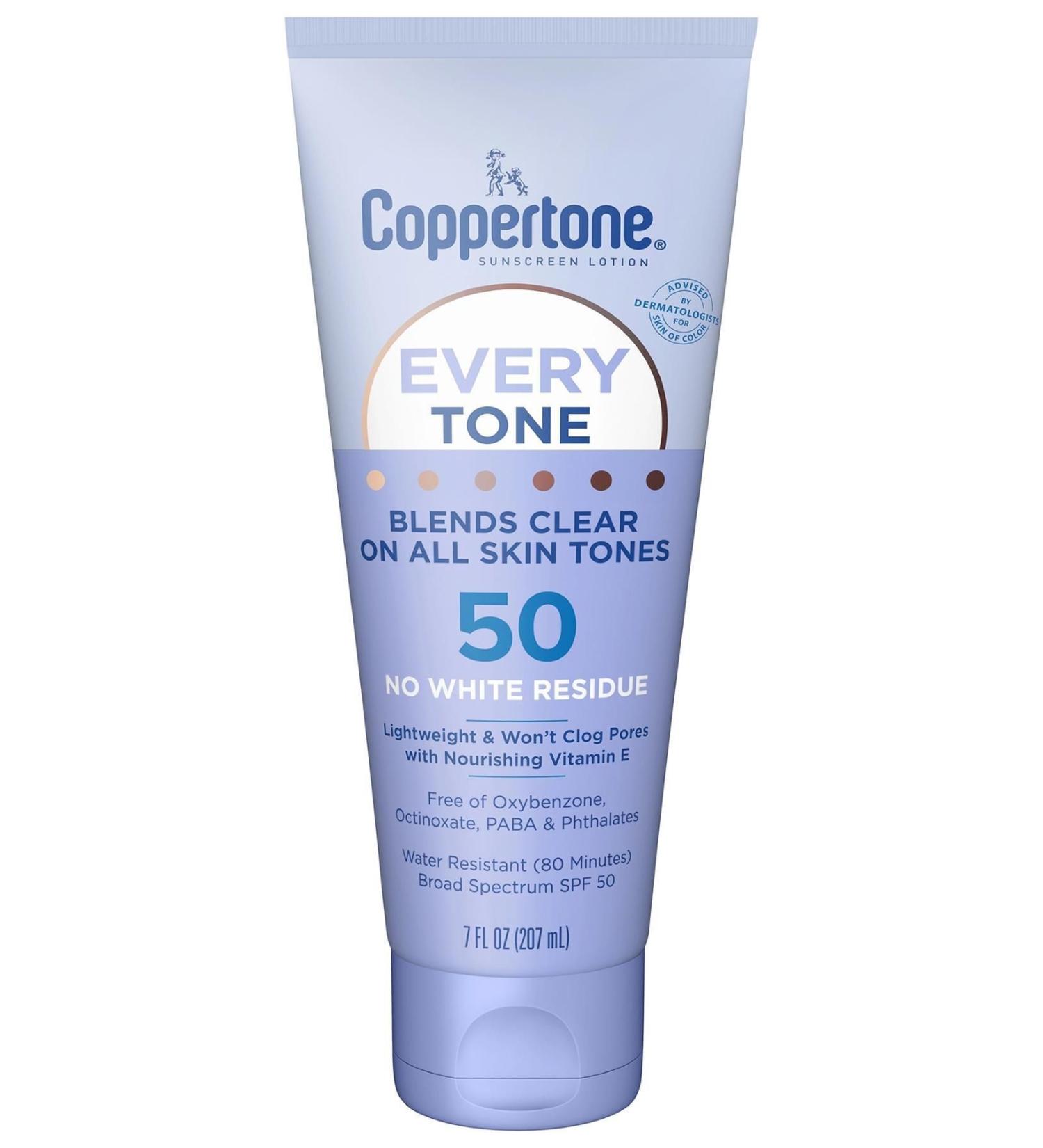 Coppertone Every Tone SPF50 Sunscreen Lotion 207ML
