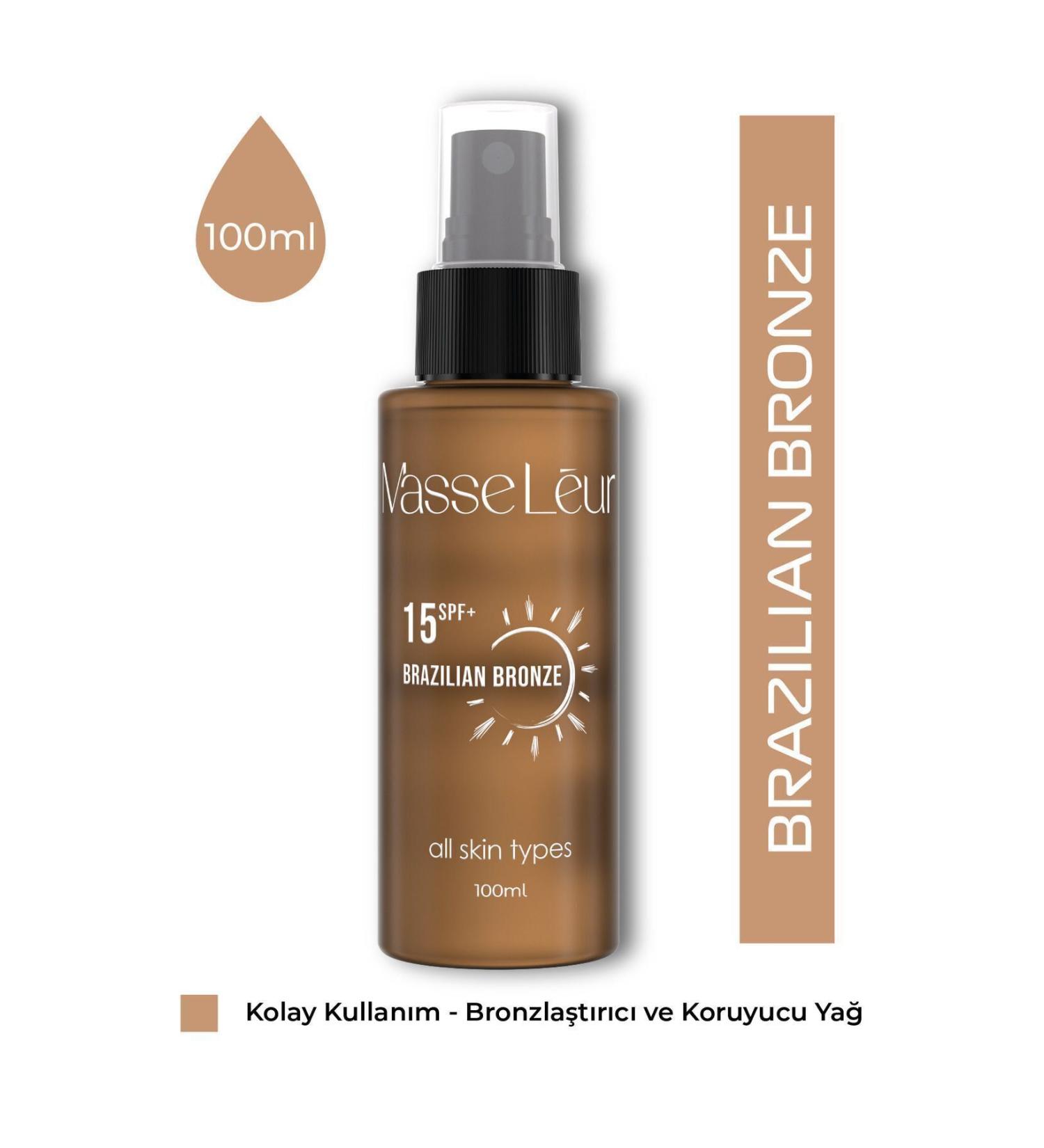 Masse Leur 15 Spf Cocoa Butter Bronzing Protector 100 ml - Buy Online on GoSupps.com