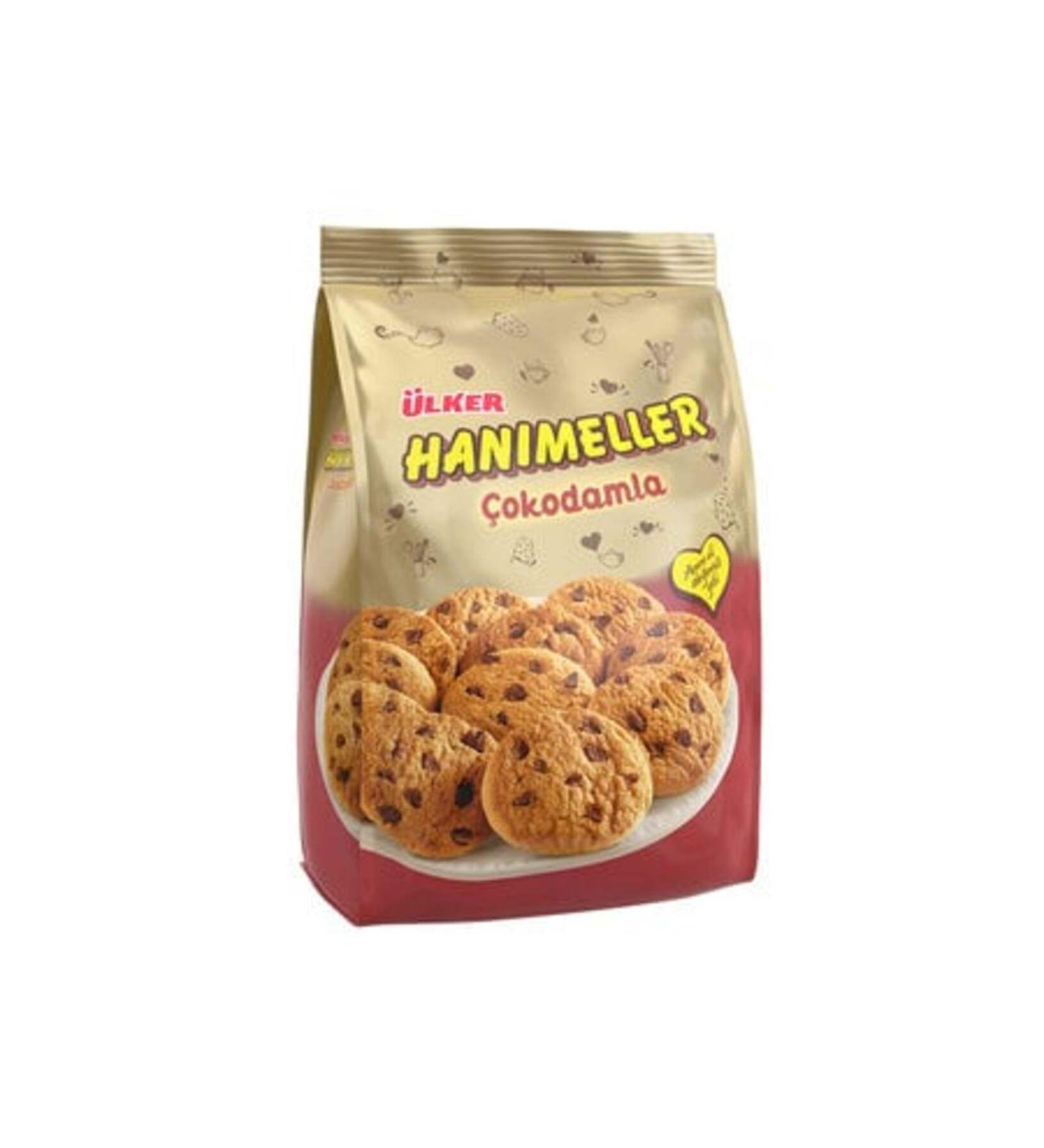 Ulker (4 PIECES) Ulker Hanimeller Cocoa Drop Biscuits 150 Gr